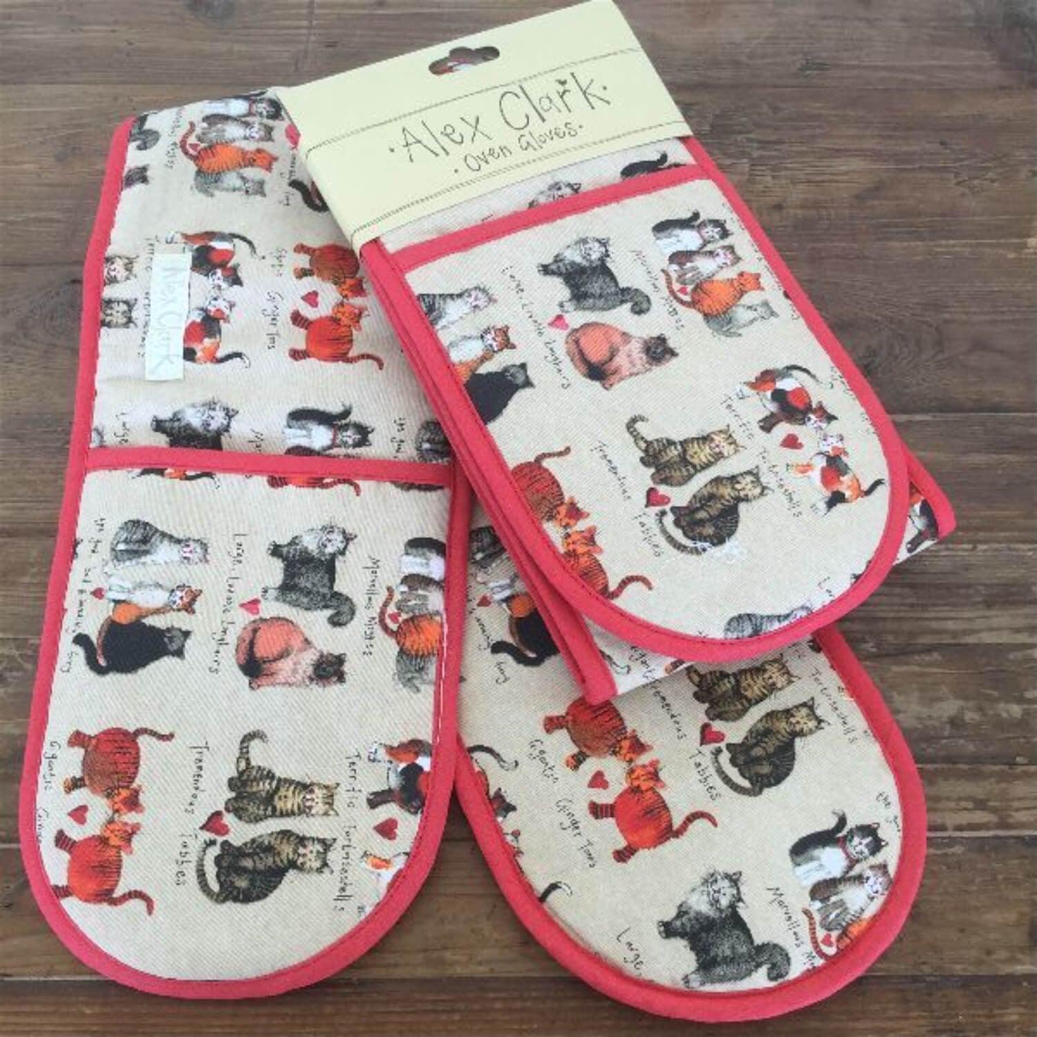 Alex Clark Cotton Double Oven Glove - Marvellous Moggies