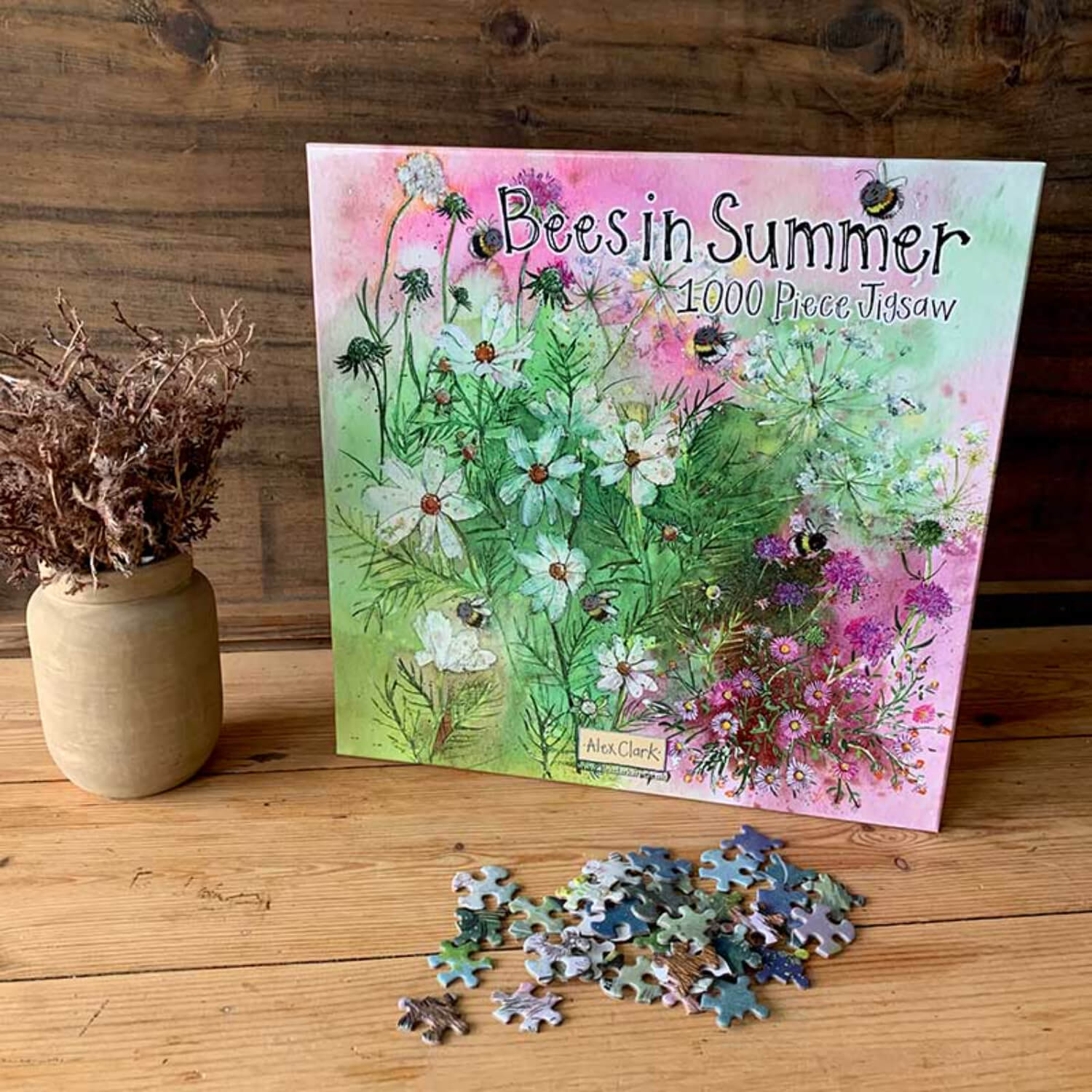 Alex Clark 1000 Piece Jigsaw Puzzle - Bees In Summer - Image 2