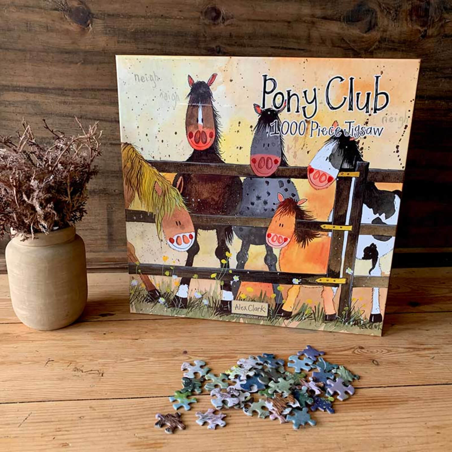 Alex Clark 1000 Piece Jigsaw Puzzle - Pony Club - Image 2
