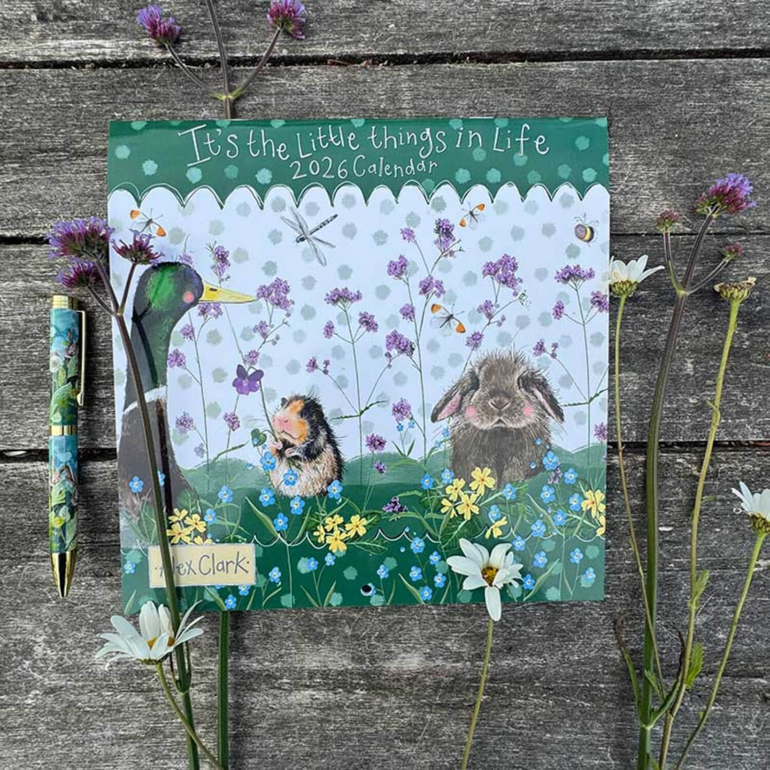 Alex Clark 2026 Calendar - It's The Little Things In Life - Image 4