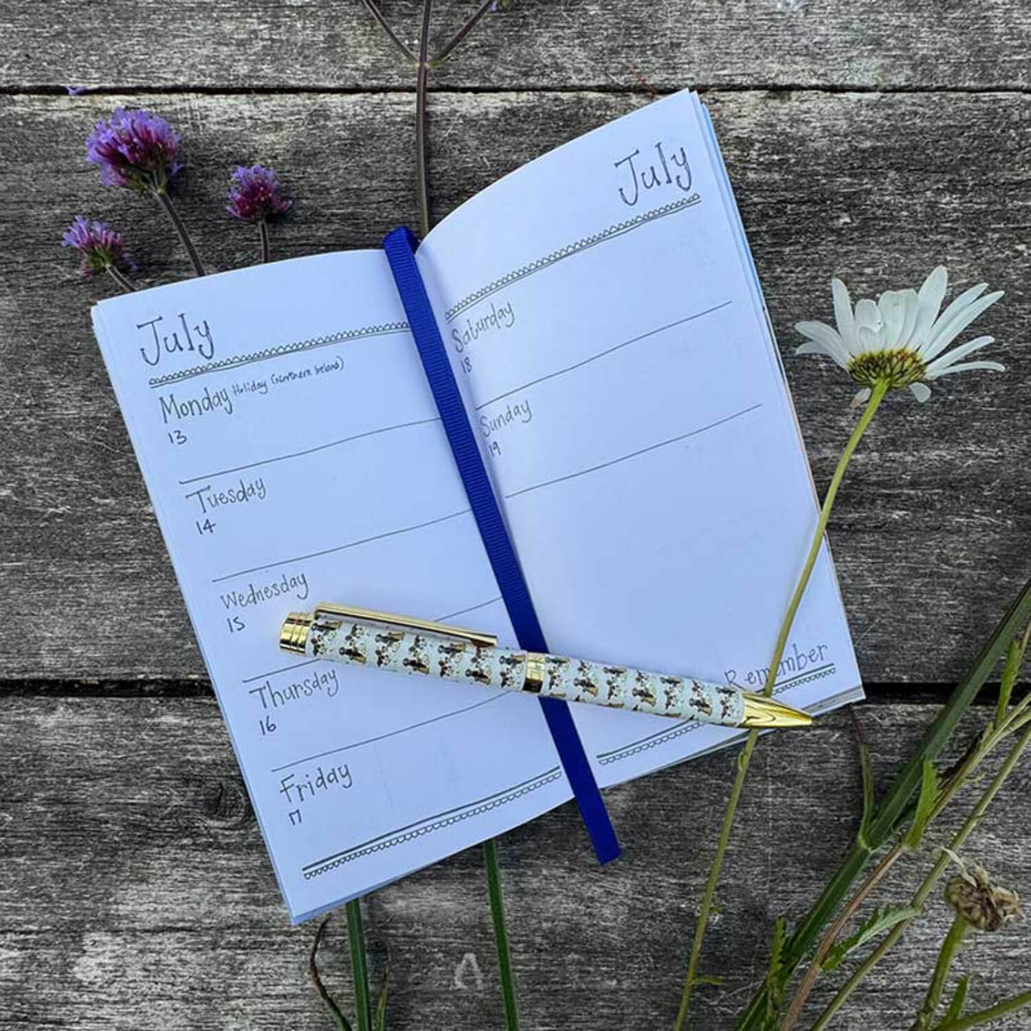 Alex Clark 2026 Pocket Diary - Delightful Dogs - Image 3