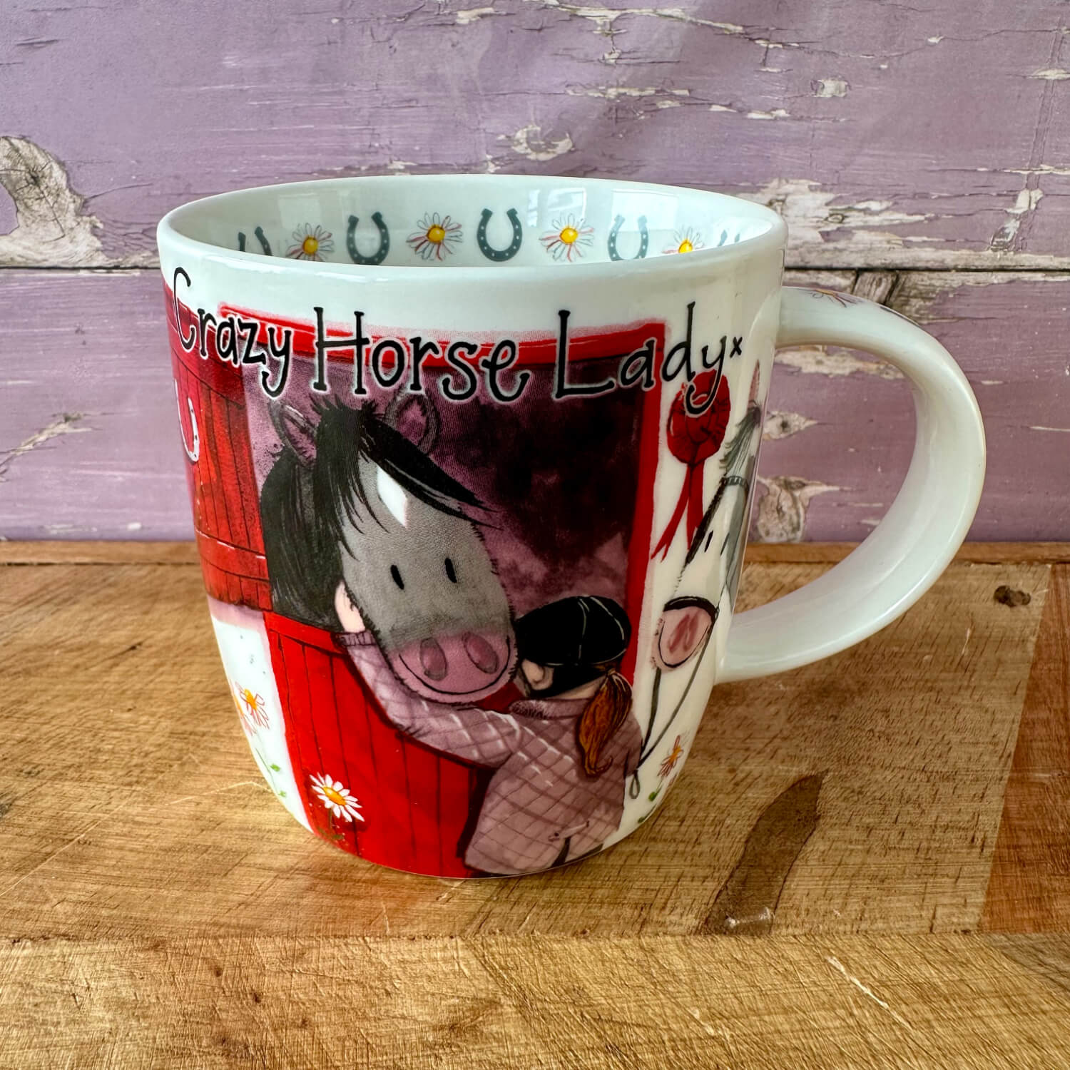 Alex Clark 400ml Bone China Mug - Crazy Horse Lady - Image 3