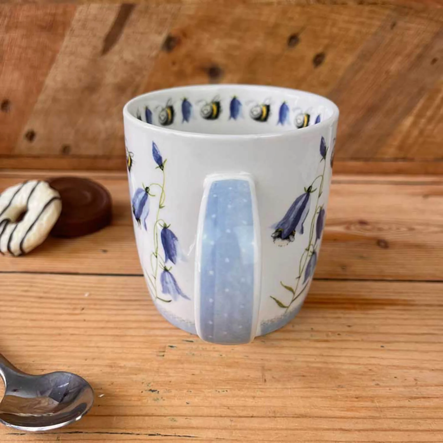 Alex Clark 400ml Mug - Bees & Harebells - Image 3