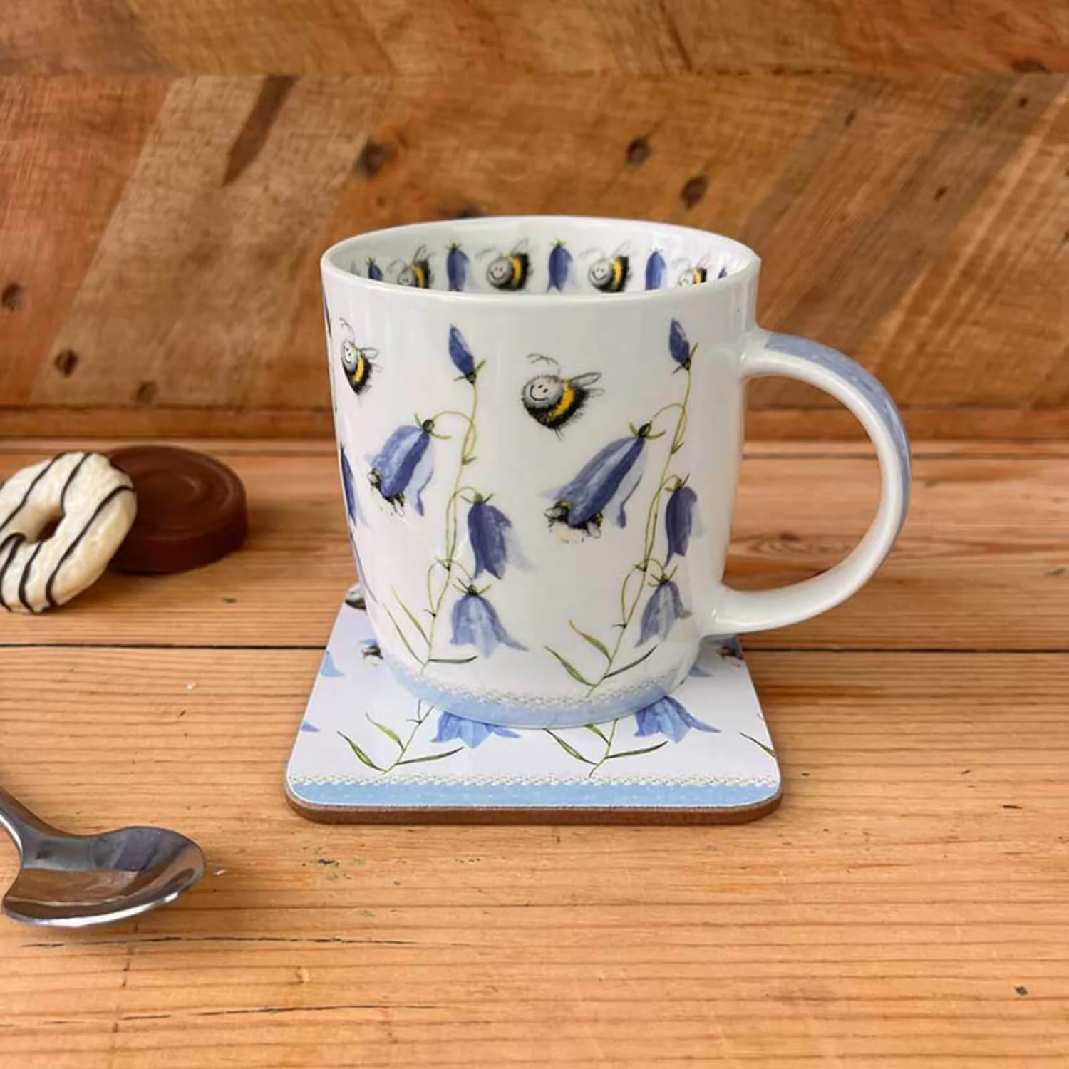 Alex Clark 400ml Mug - Bees & Harebells - Image 4