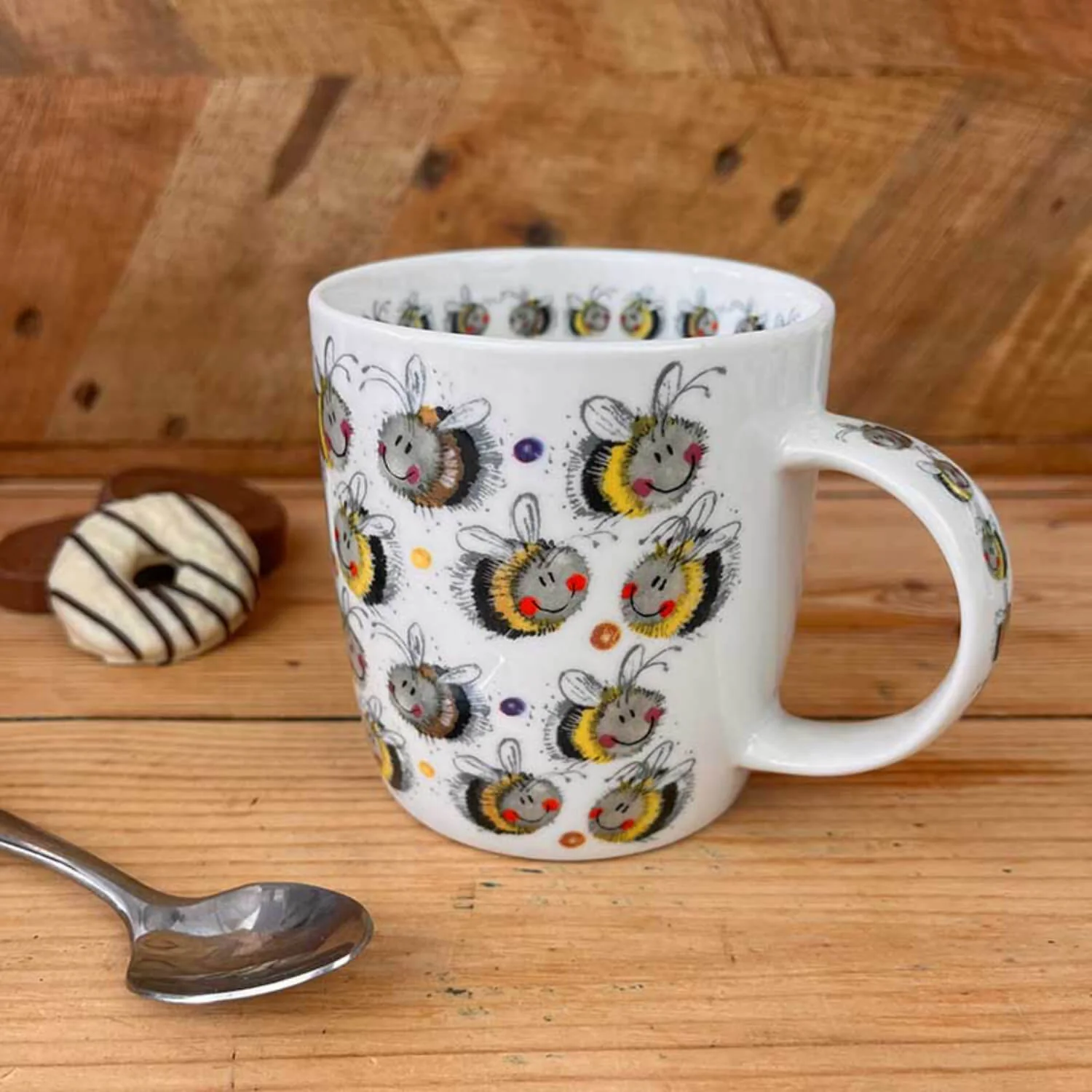 Alex Clark 400ml Mug - Busy Bees - Image 3