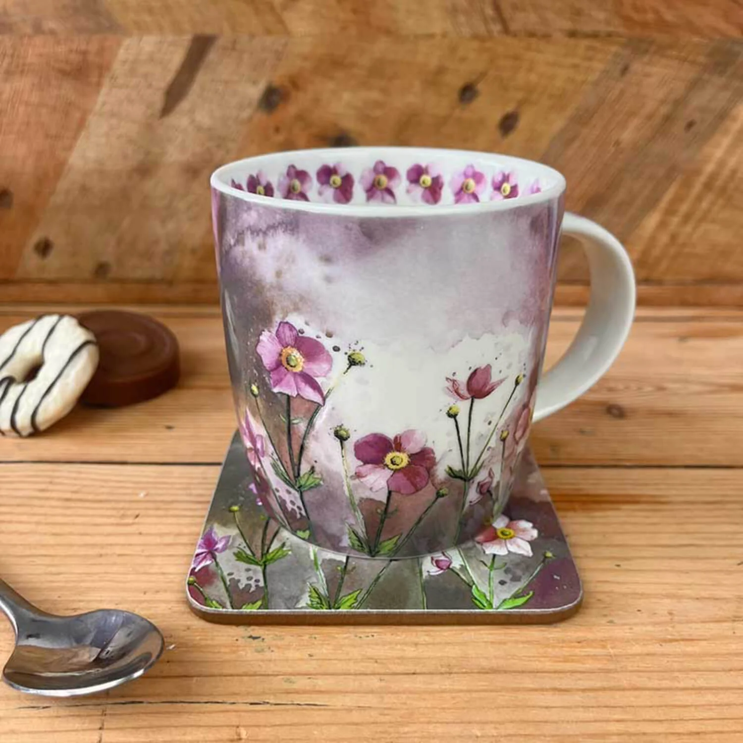 Alex Clark 400ml Mug - Japanese Anemones - Image 4