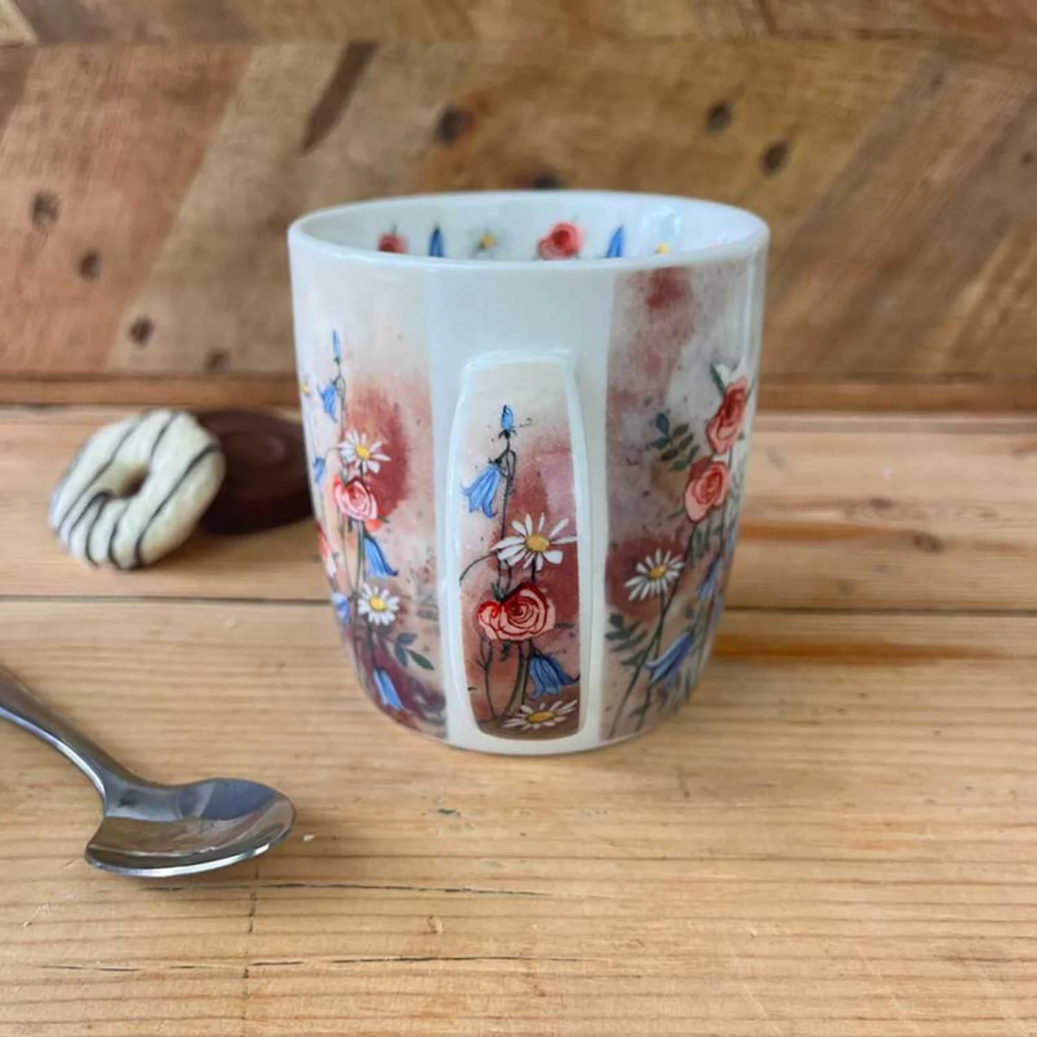 Alex Clark 400ml Mug - Meadow Flowers - Image 2