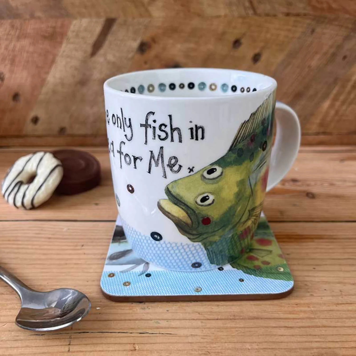 Alex Clark 400ml Mug - Only Fish In The Sea - Image 4