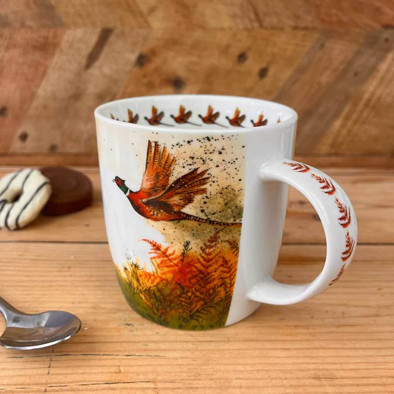 Alex Clark 400ml Mug - Pheasant & Bracken - Image 3