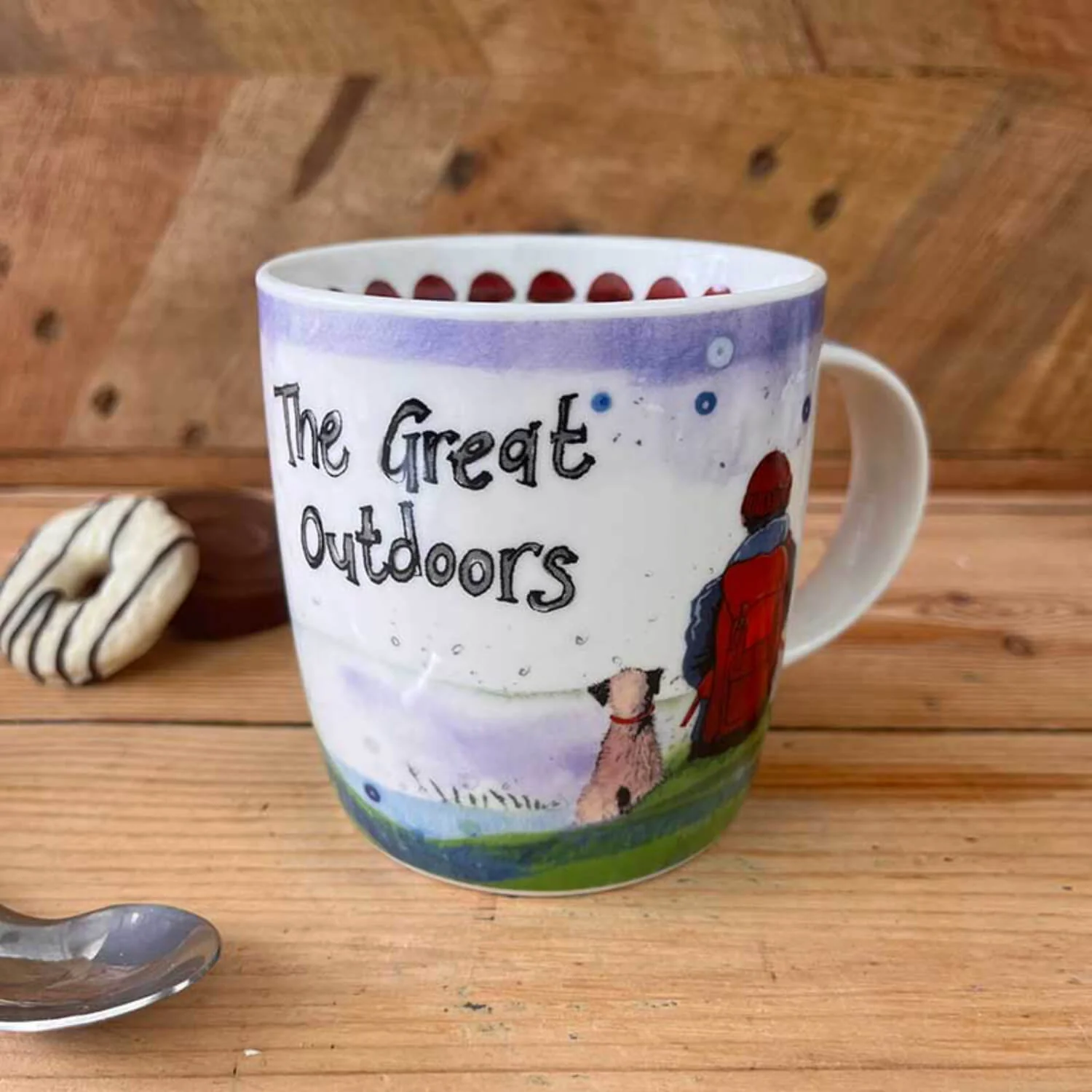 Alex Clark 400ml Mug - The Great Outdoors - Walker