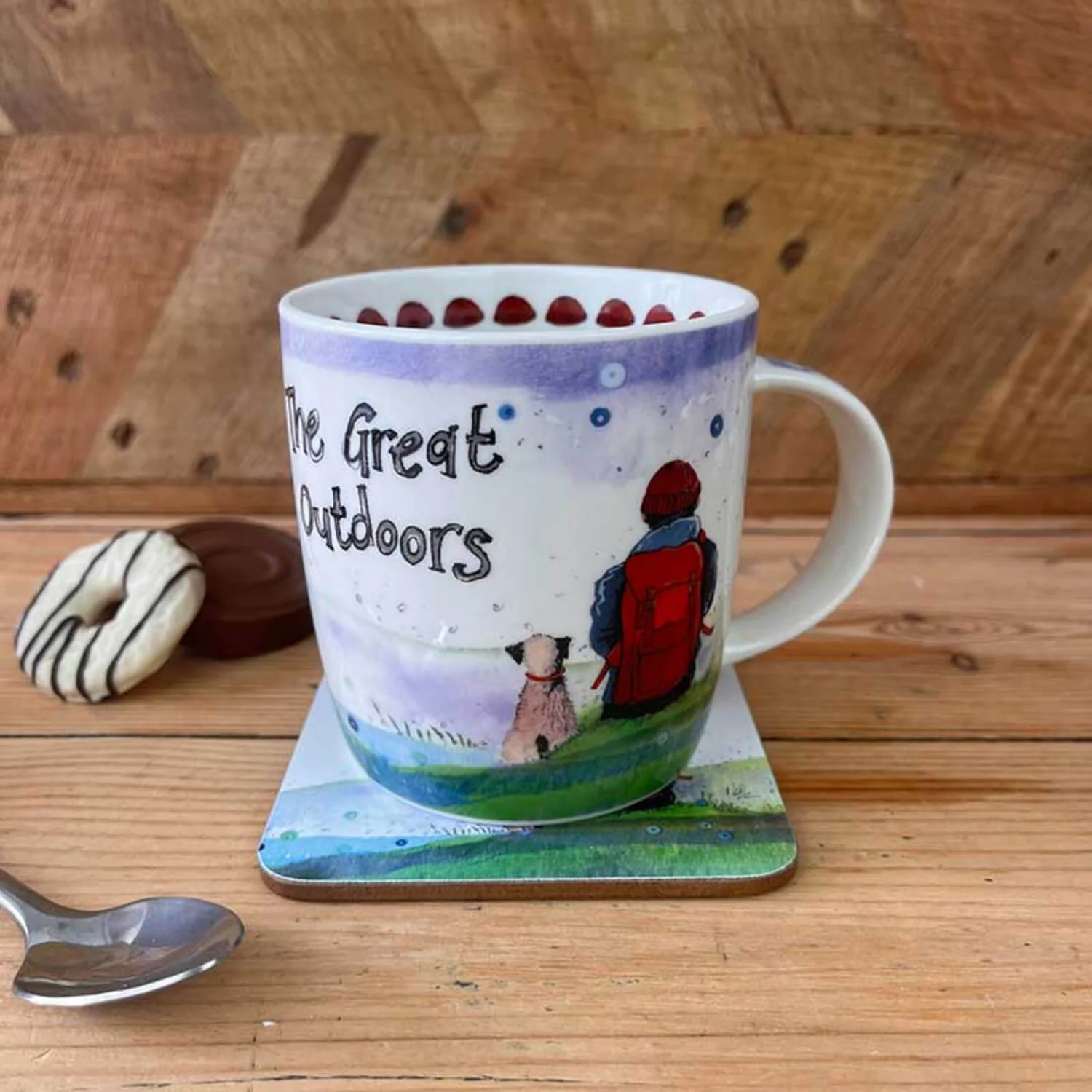 Alex Clark 400ml Mug - The Great Outdoors - Walker - Image 4
