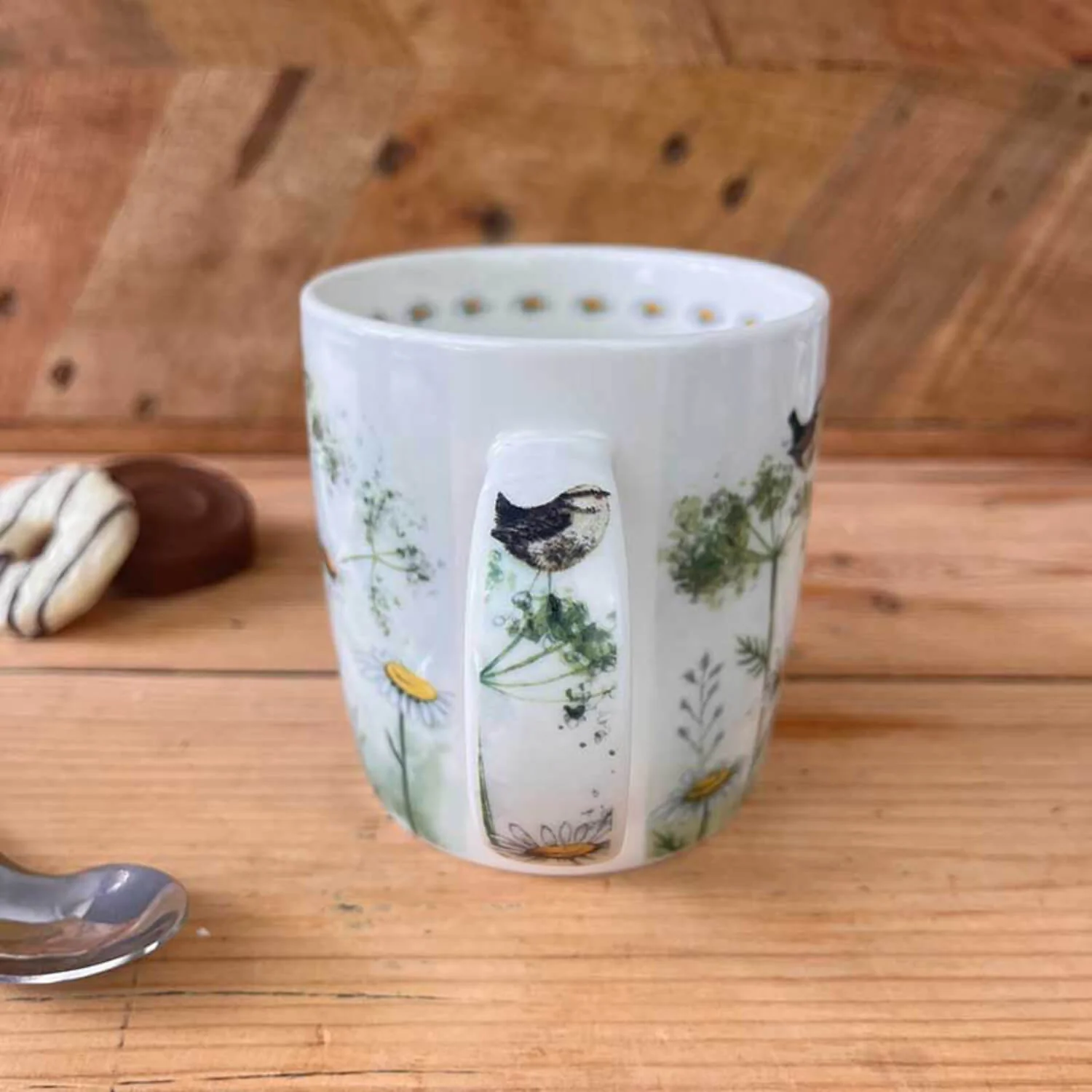 Alex Clark 400ml Mug - Wren & Cow Parsley - Image 2