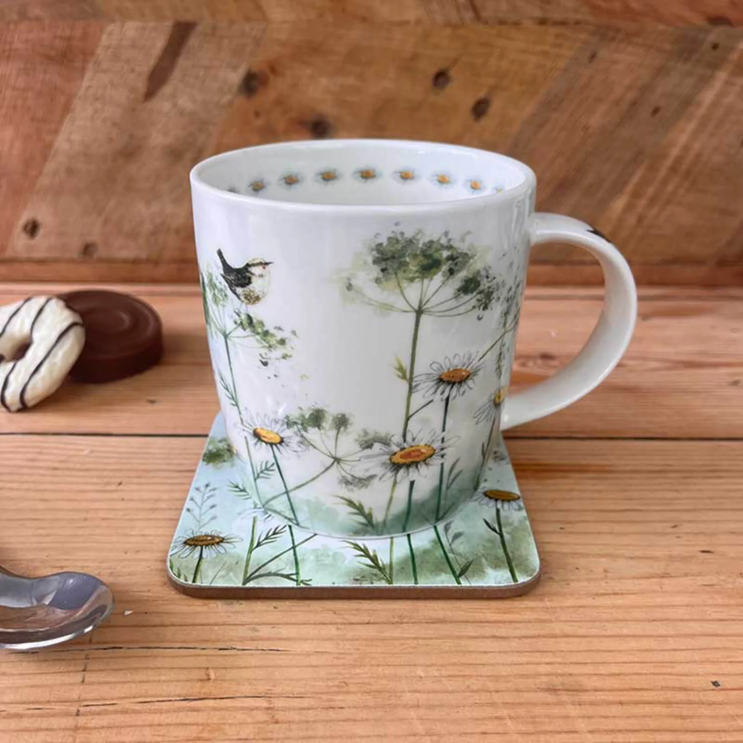 Alex Clark 400ml Mug - Wren & Cow Parsley - Image 4