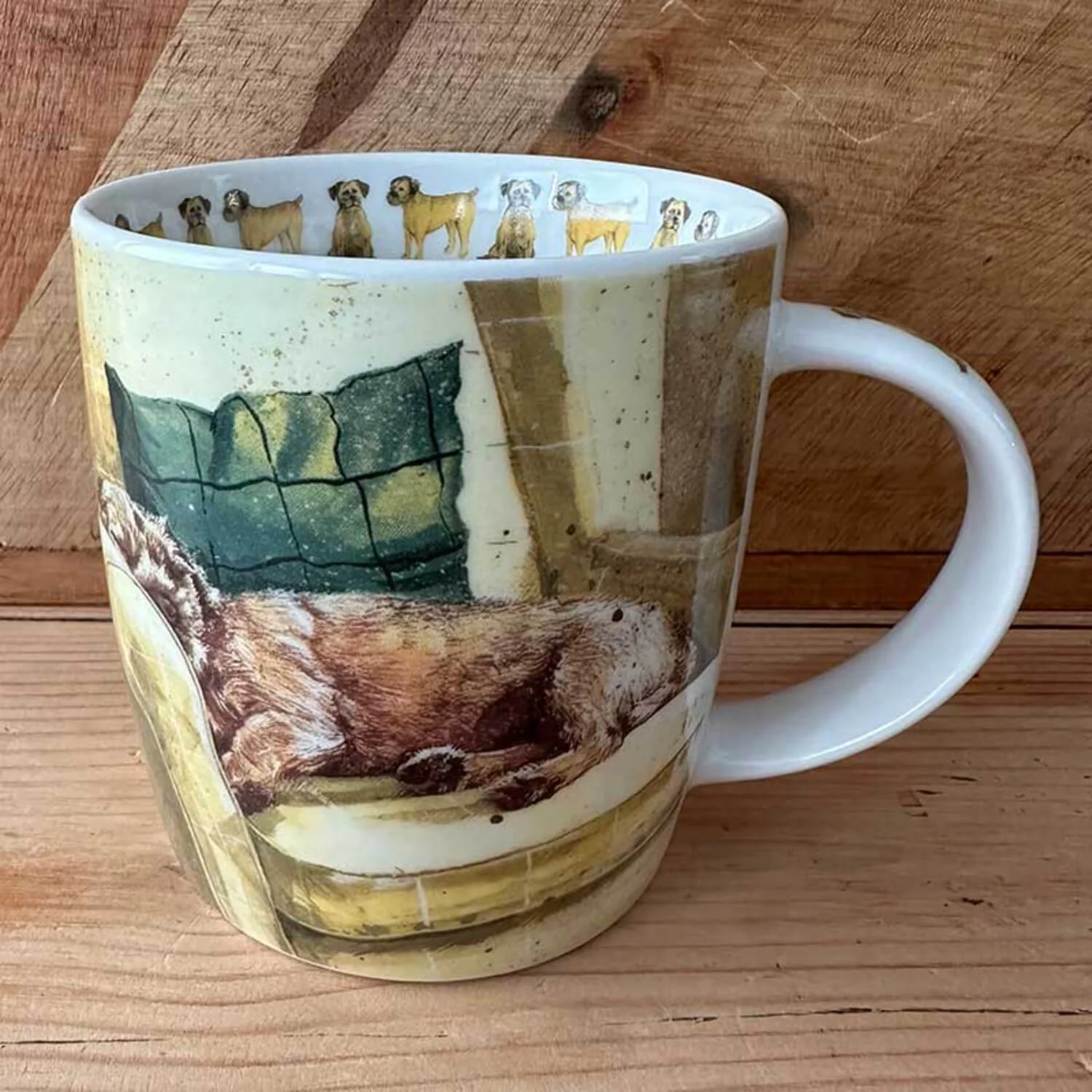 Alex Clark 400ml New Bone China Mug - Walter Border Terrier