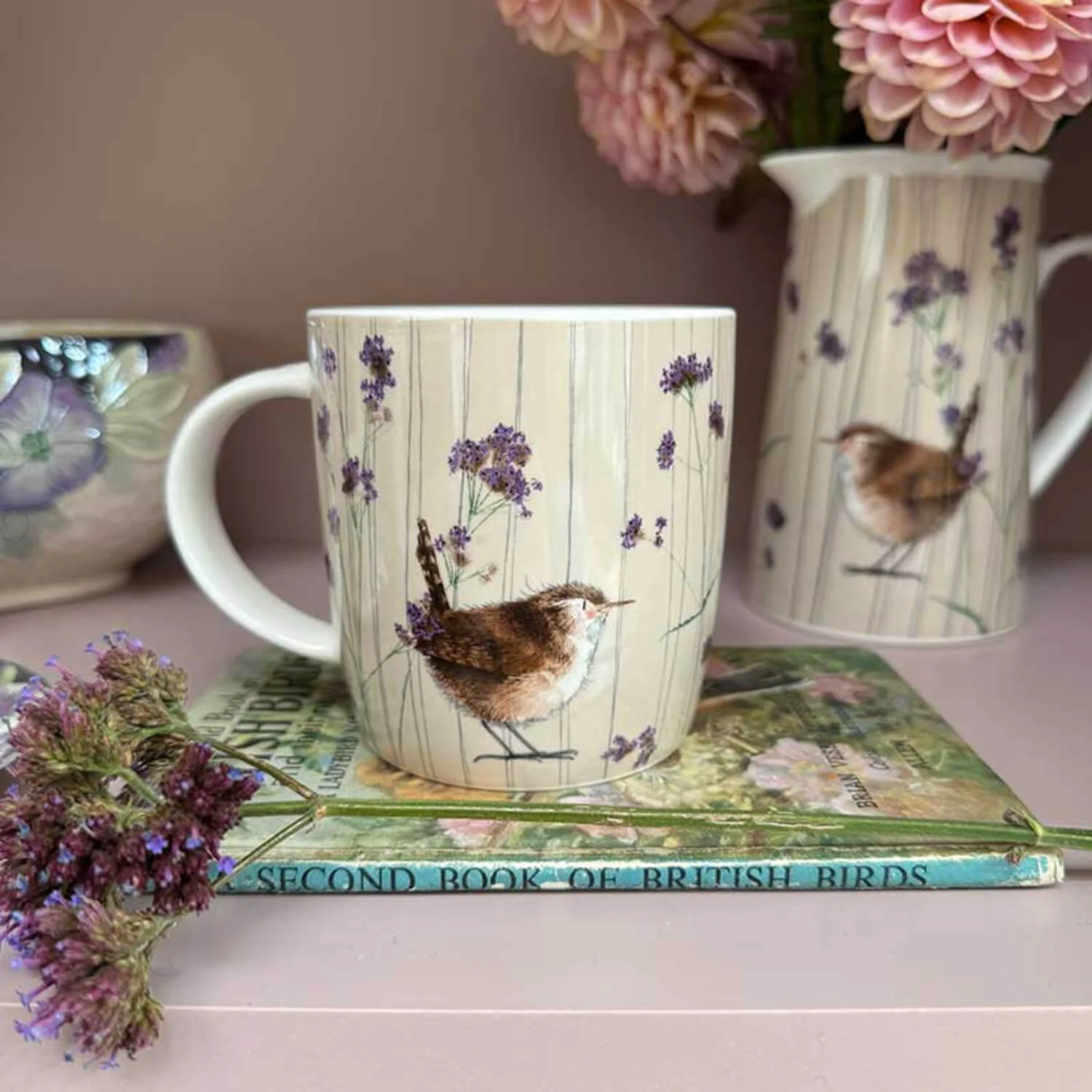 Alex Clark 400ml New Bone China Mug - Wren And Verbena - Image 2