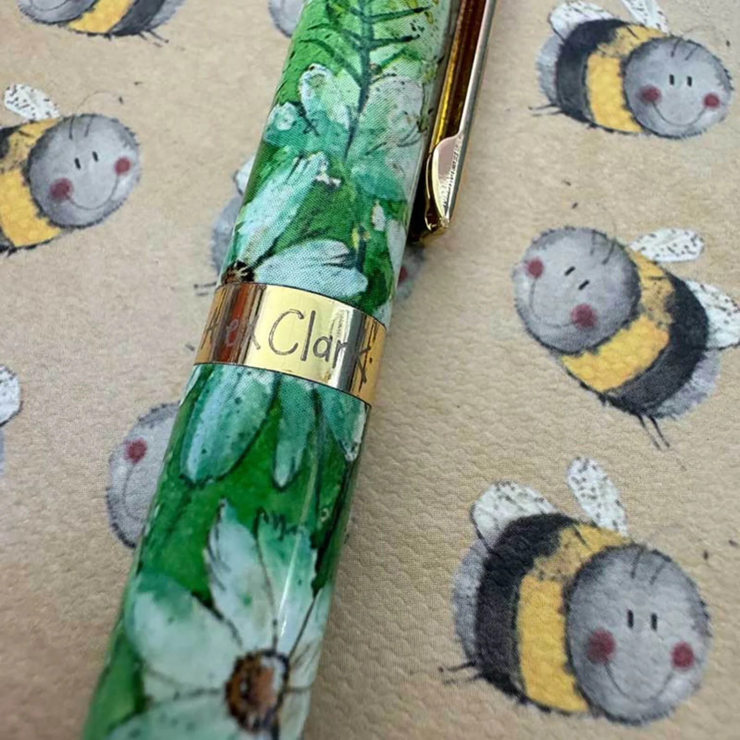 Alex Clark Ballpoint Pen - Bees In Summer - Image 2