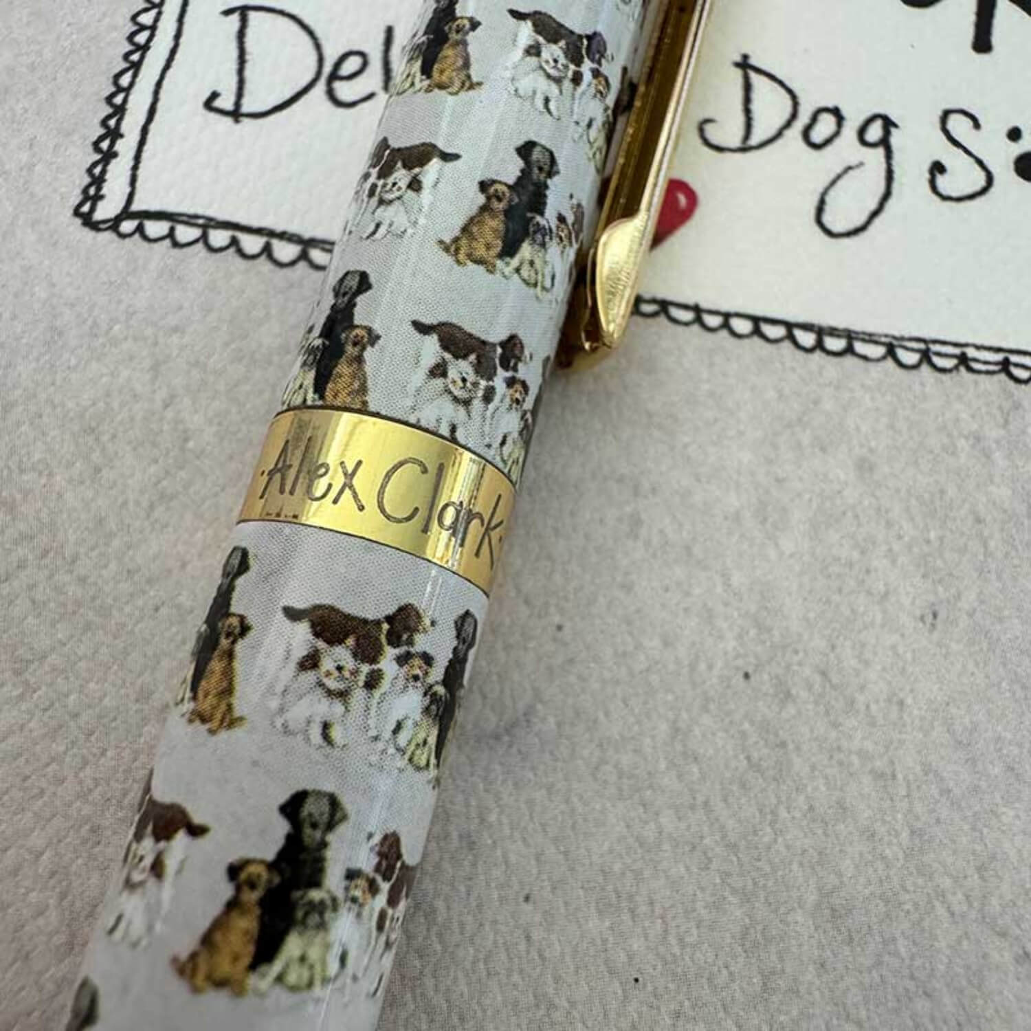 Alex Clark Ballpoint Pen - Delightful Dogs - Image 2