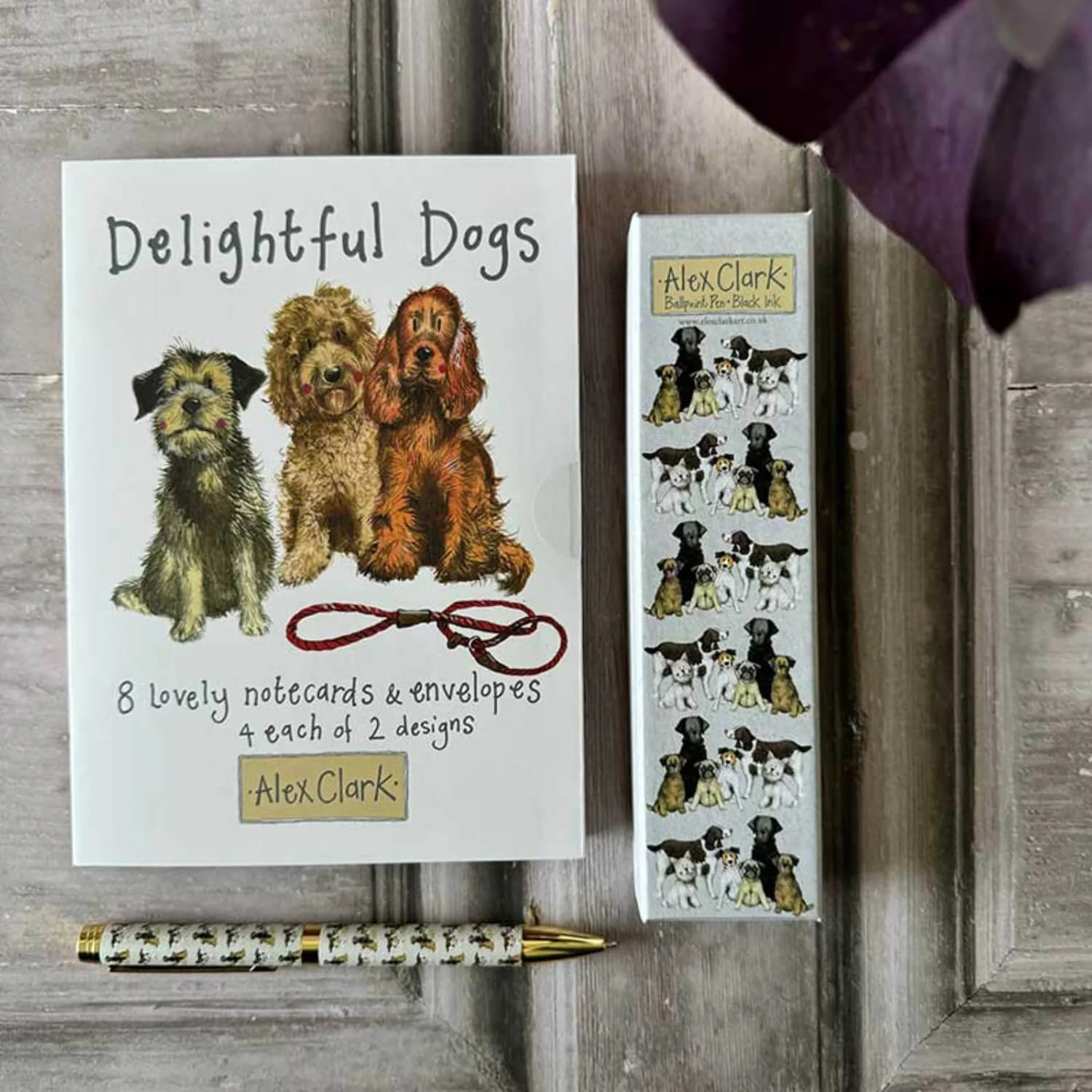 Alex Clark Ballpoint Pen - Delightful Dogs - Image 3