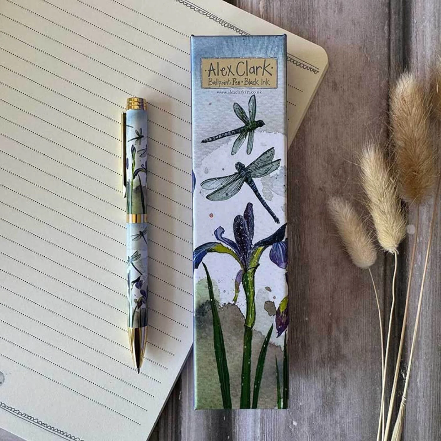 Alex Clark Ballpoint Pen - Dragonflies