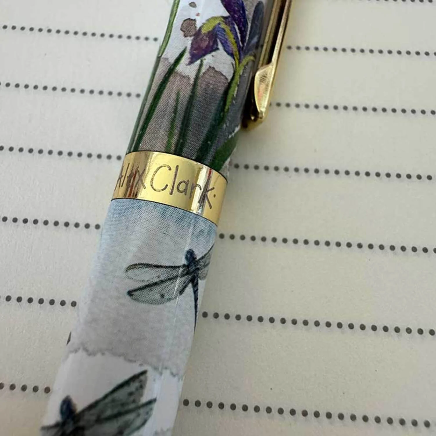 Alex Clark Ballpoint Pen - Dragonflies - Image 2