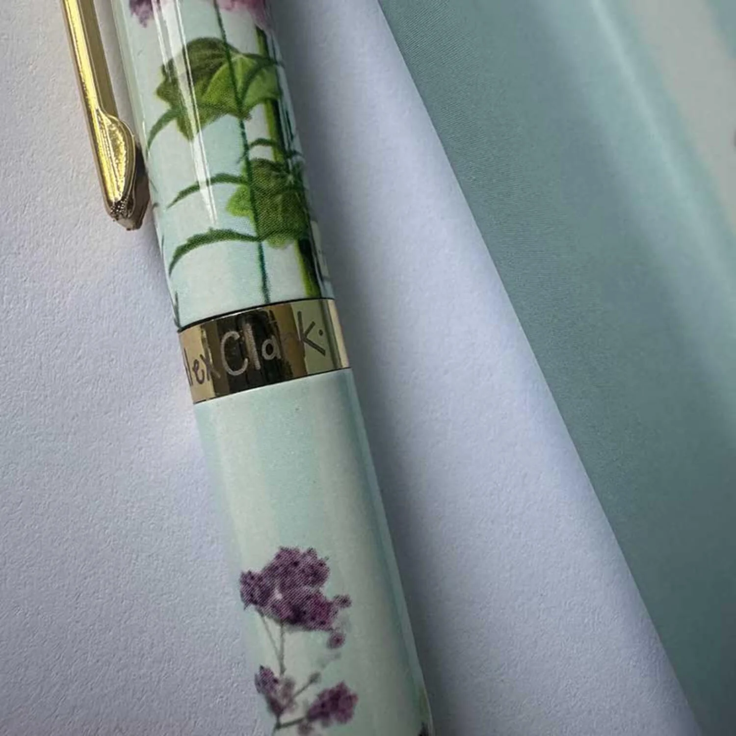 Alex Clark Ballpoint Pen - Garden Flowers - Image 2