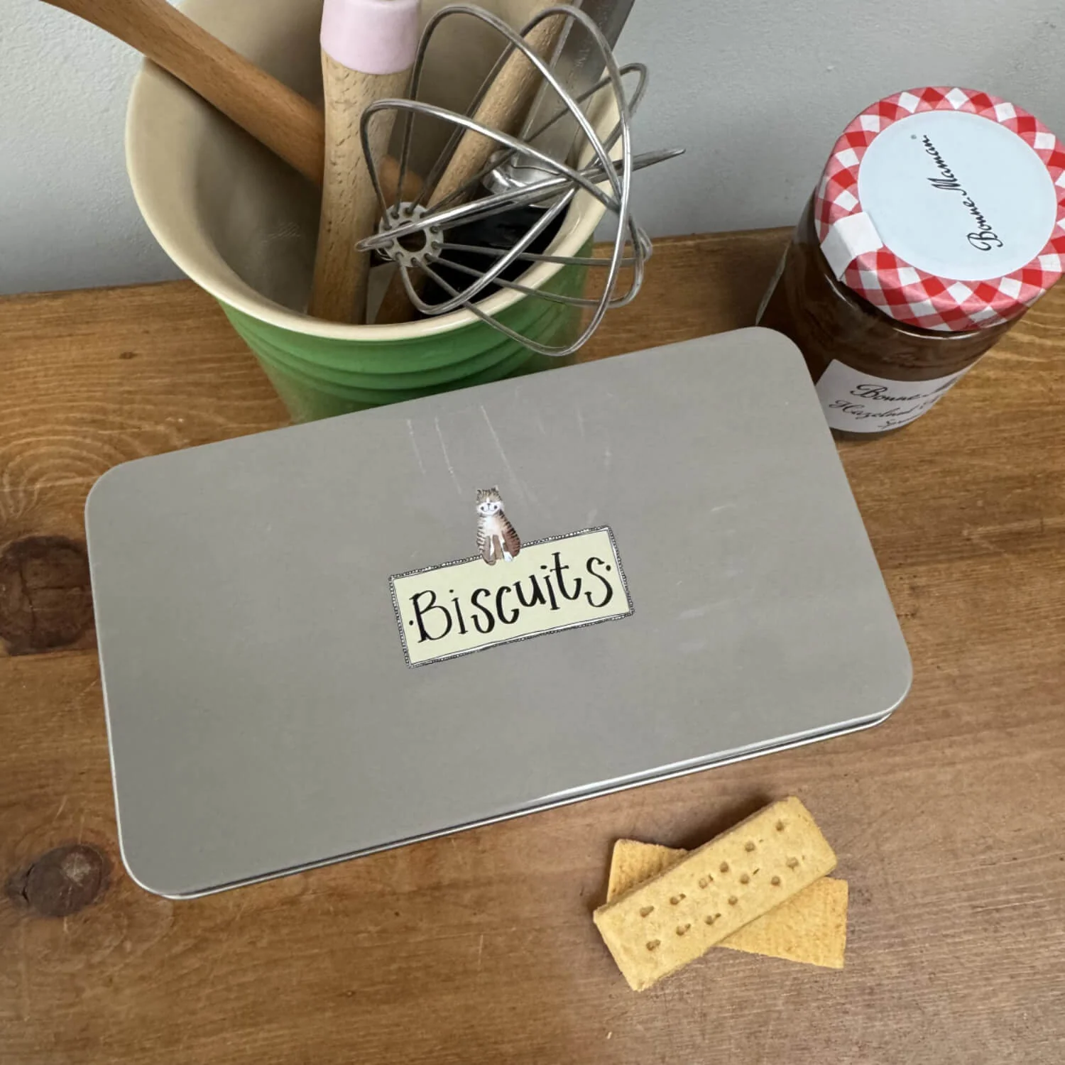 Alex Clark Biscuit Tin - Marvellous Moggies - Image 2