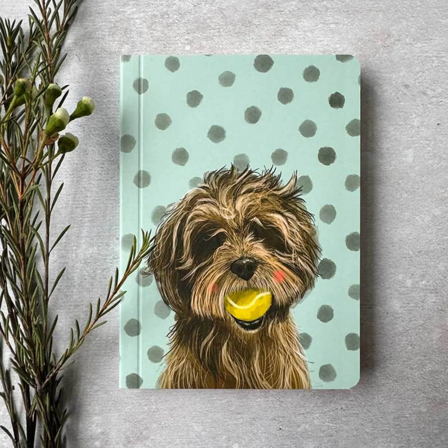 Alex Clark Small Blank Notebook - Doodle