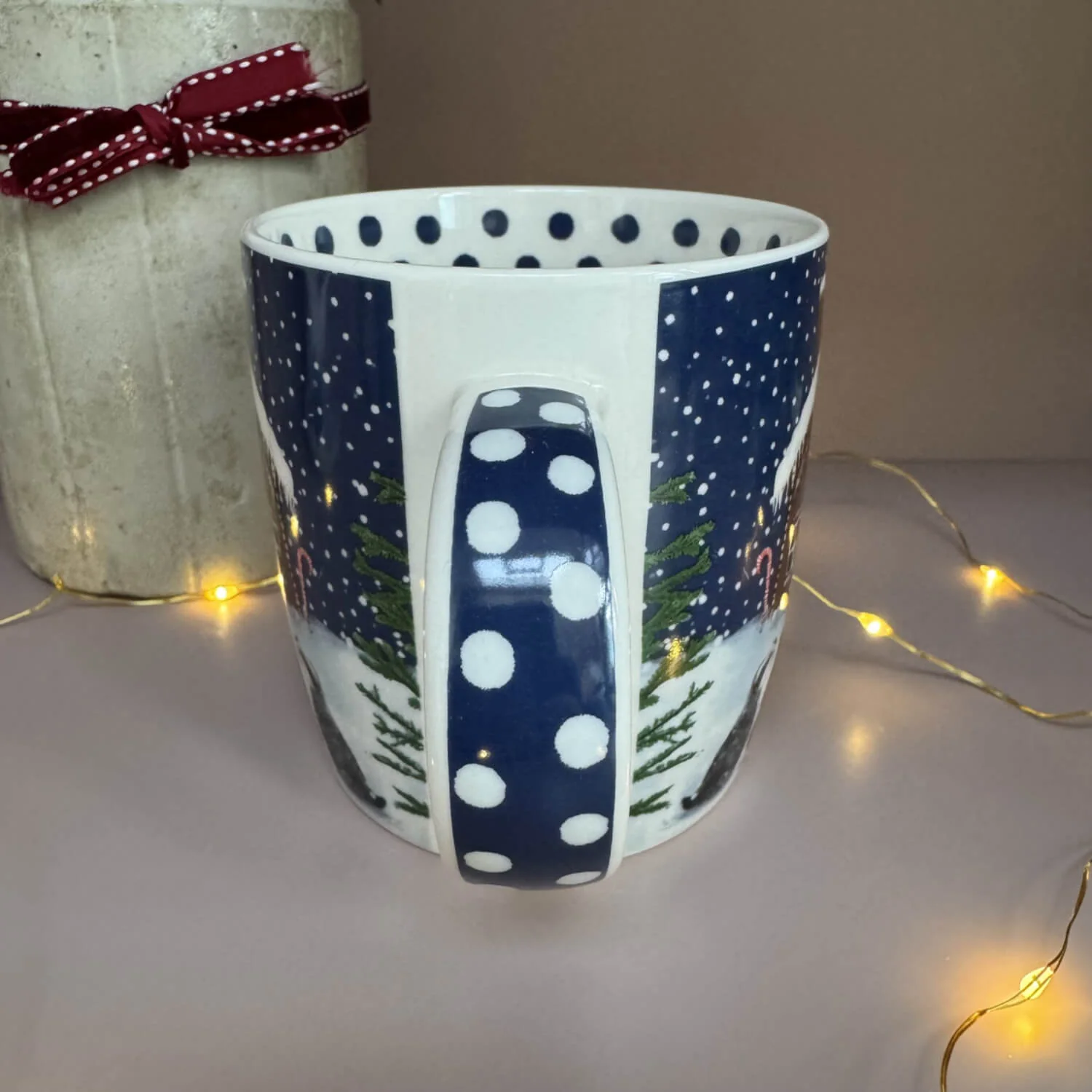 Alex Clark Christmas 400ml China Mug - Gingerbread House - Image 2