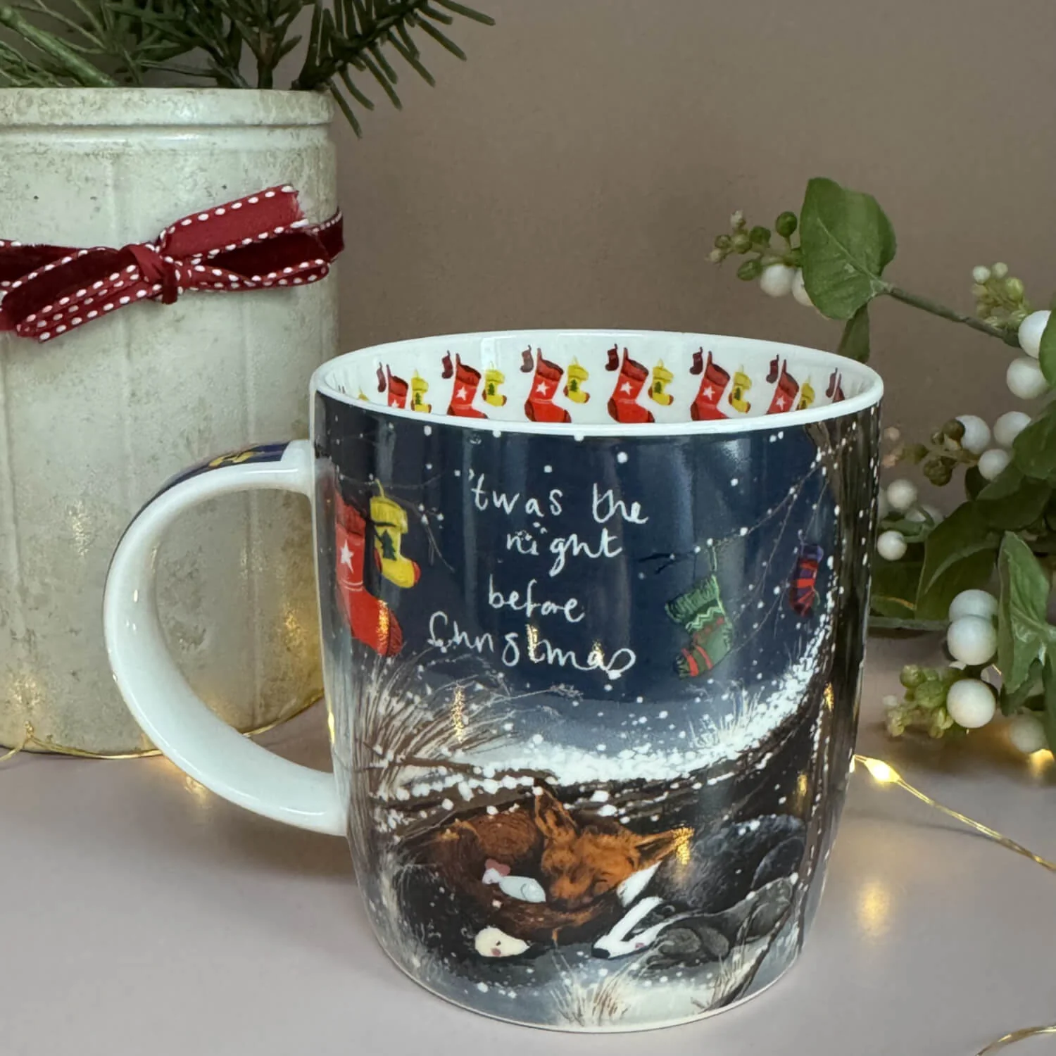 Alex Clark Christmas 400ml China Mug - Night Before Christmas - Image 4
