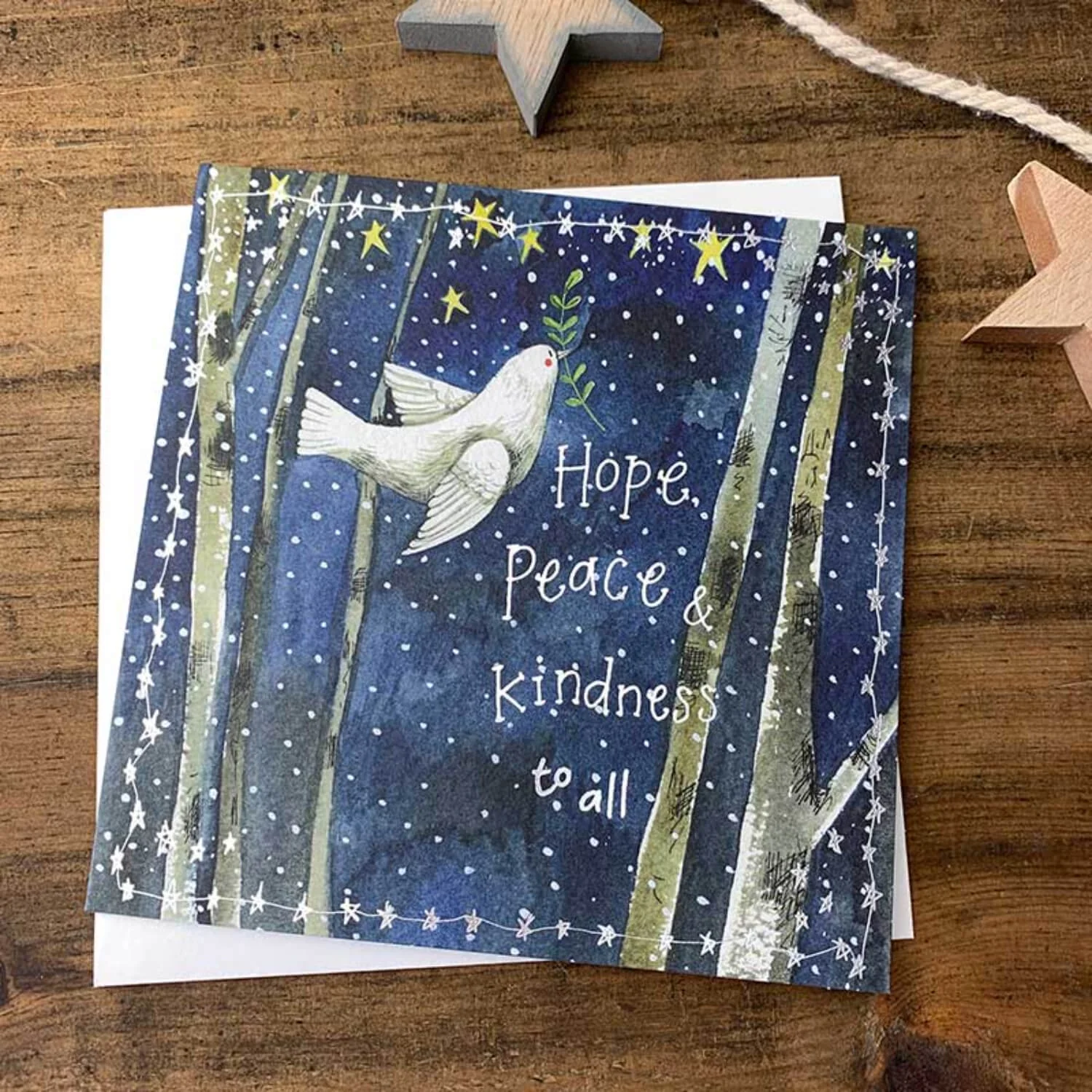 Alex Clark Christmas Card - Hope And Peace