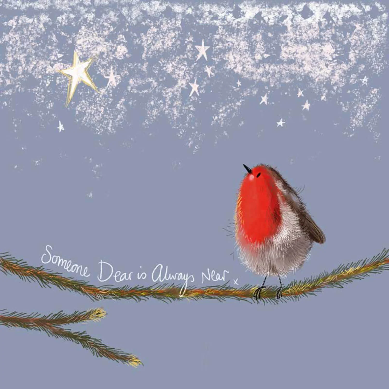 Alex Clark Christmas Card - Someone Dear Is Always Near - Image 2