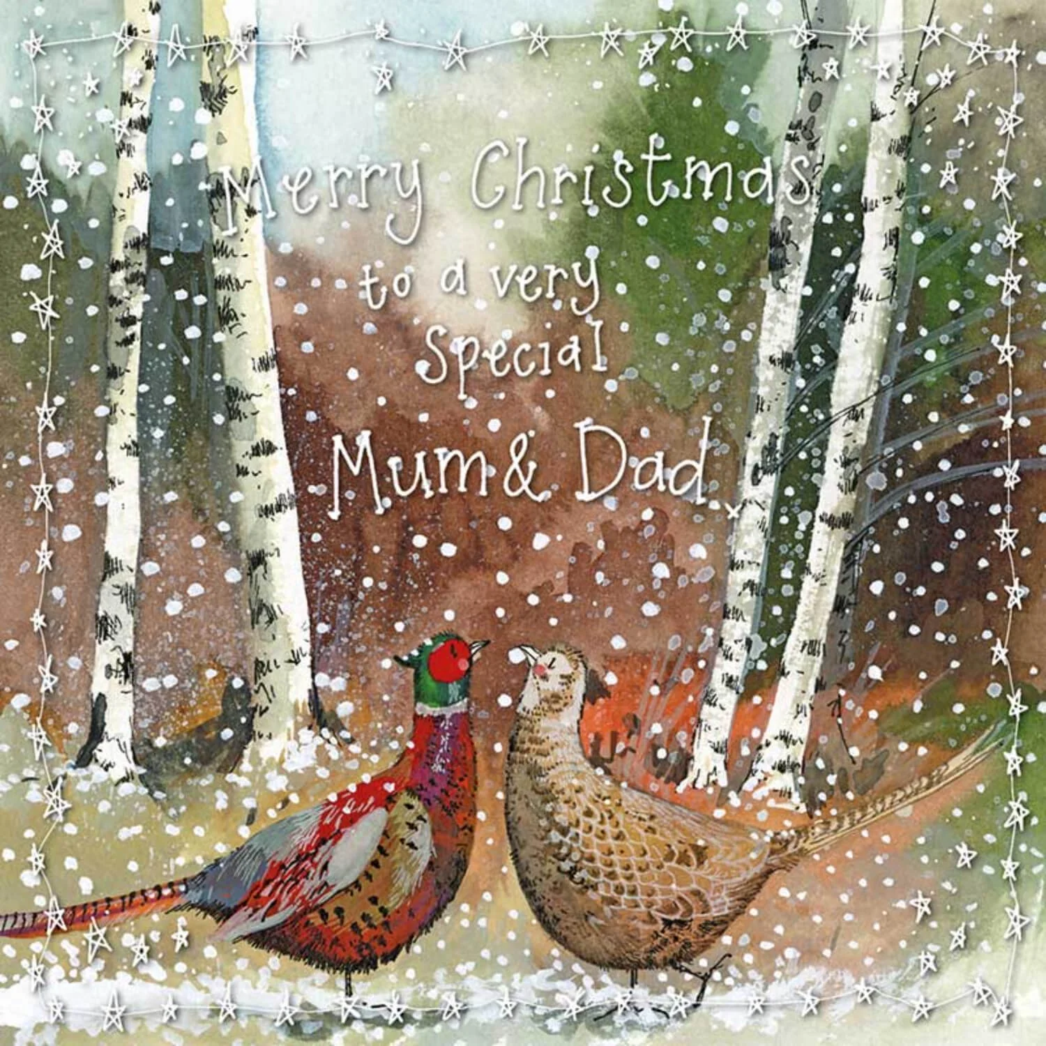 Alex Clark Christmas Card - Special Mum & Dad - Image 2