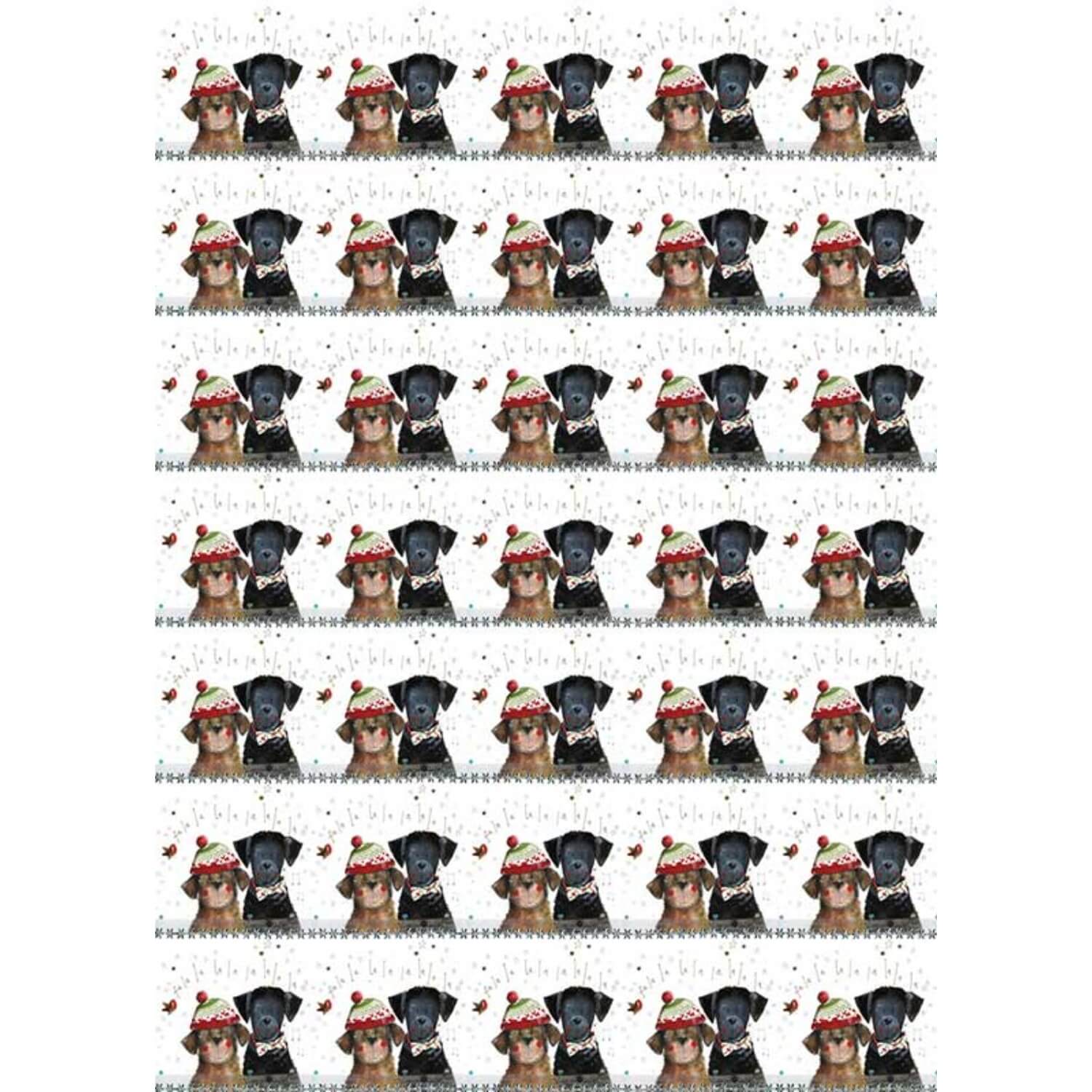 Alex Clark Christmas Gift Wrap & Tags - Dogs