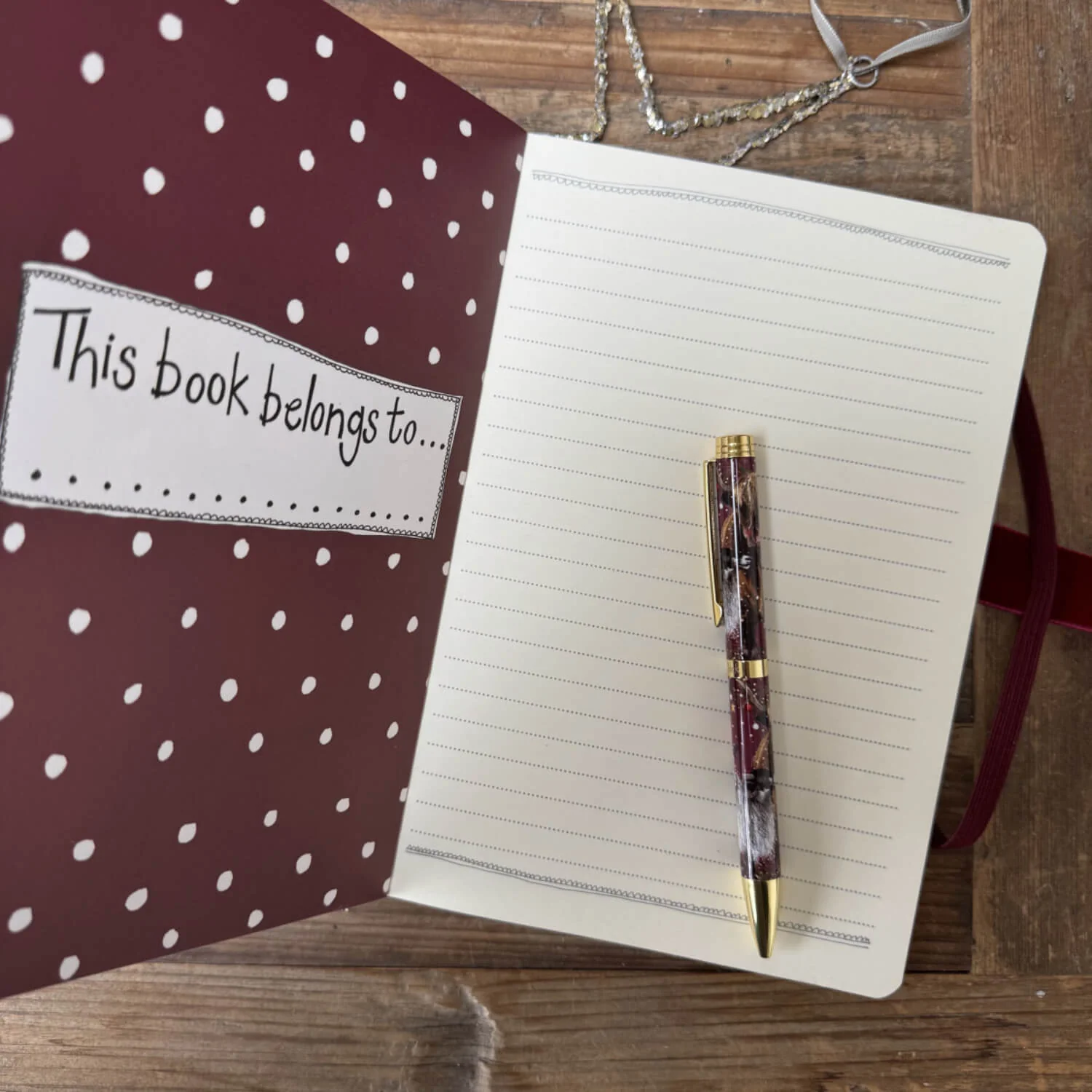 Alex Clark Christmas Large Chunky Notebook - Sheep & Highland Cow - Image 2