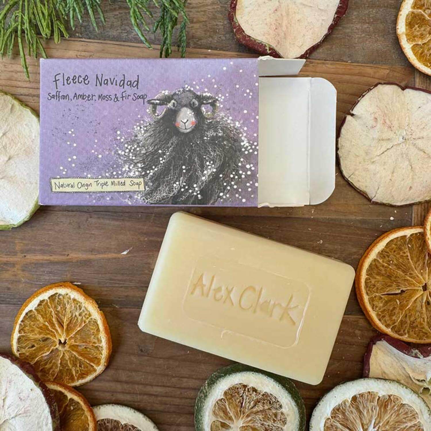 Alex Clark Christmas Soap - Fleece Navidad - Image 2