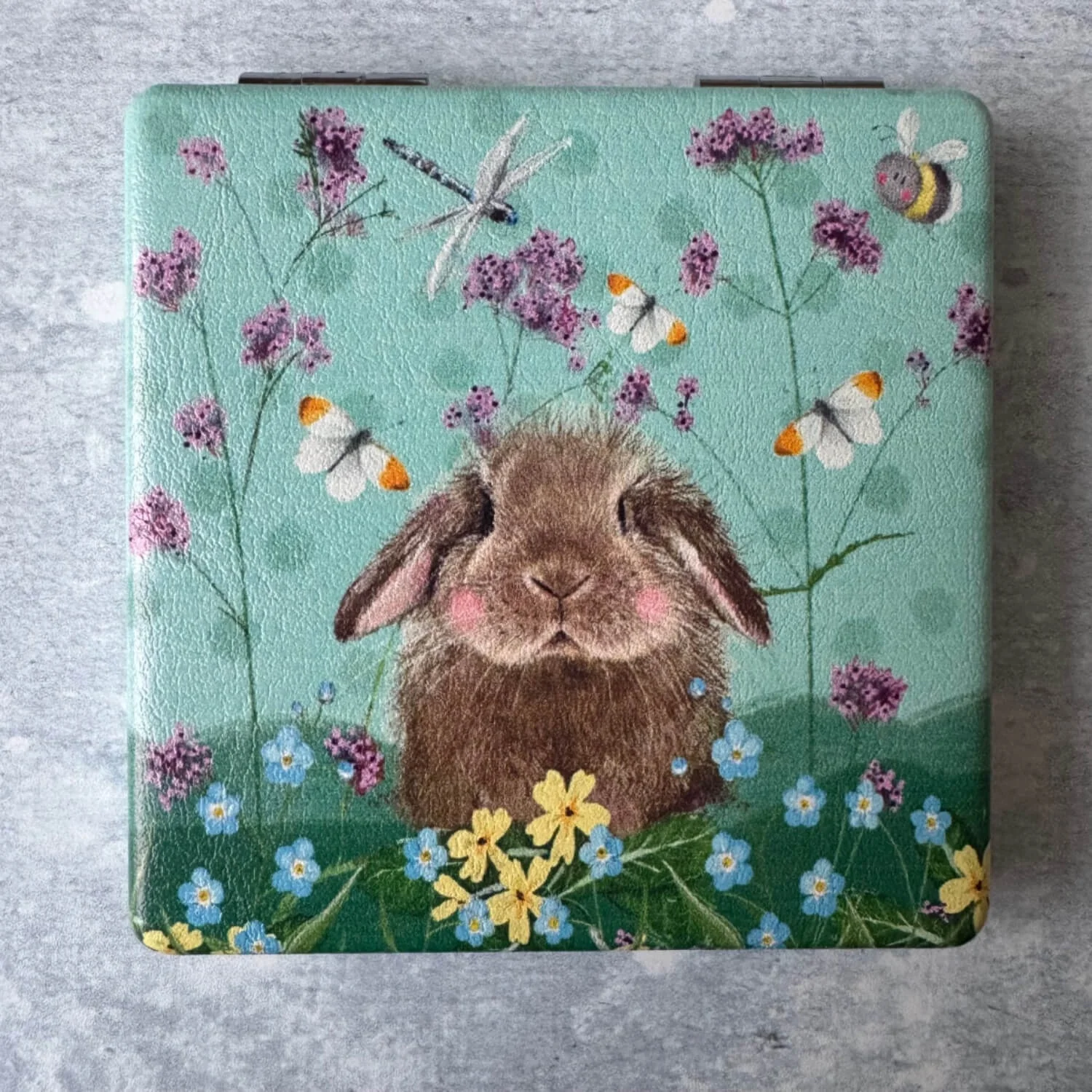 Alex Clark Compact Mirror - Bramble