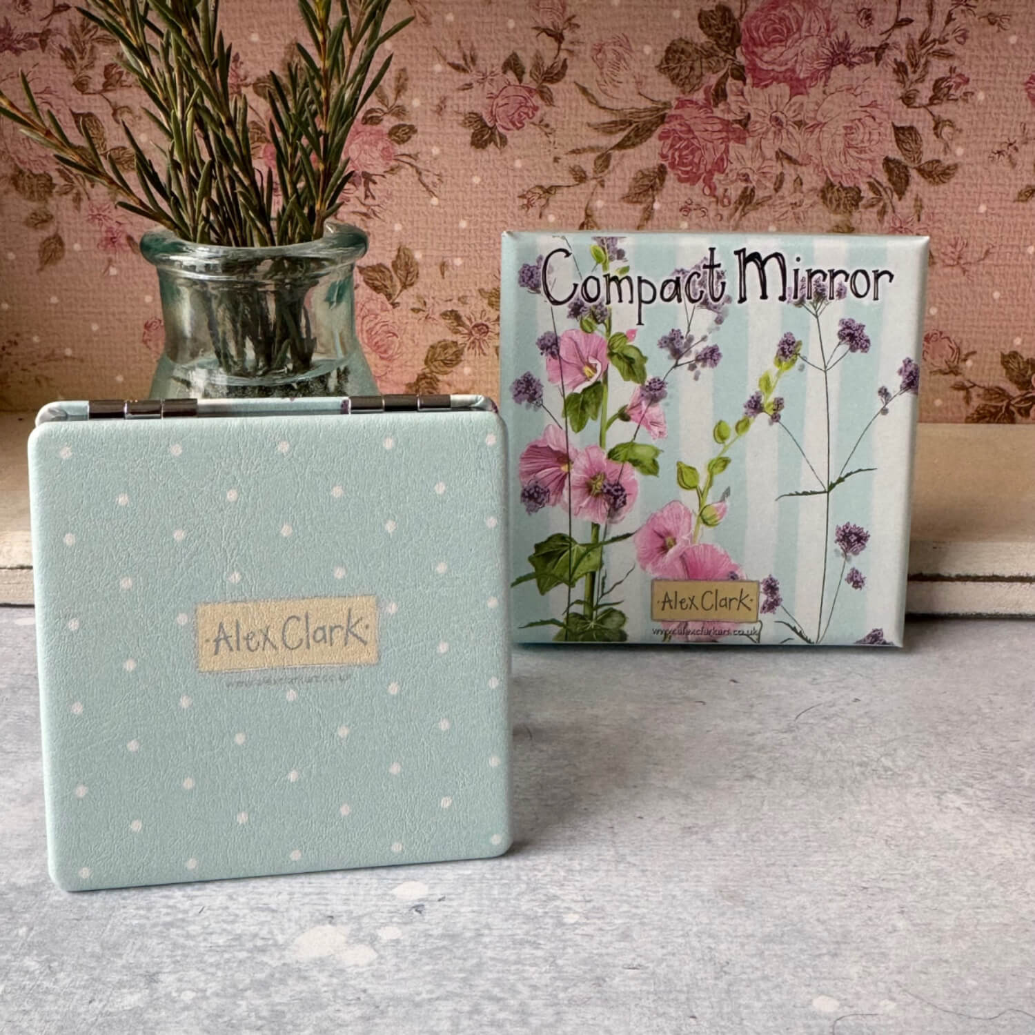 Alex Clark Compact Mirror - Garden Flowers - Image 5