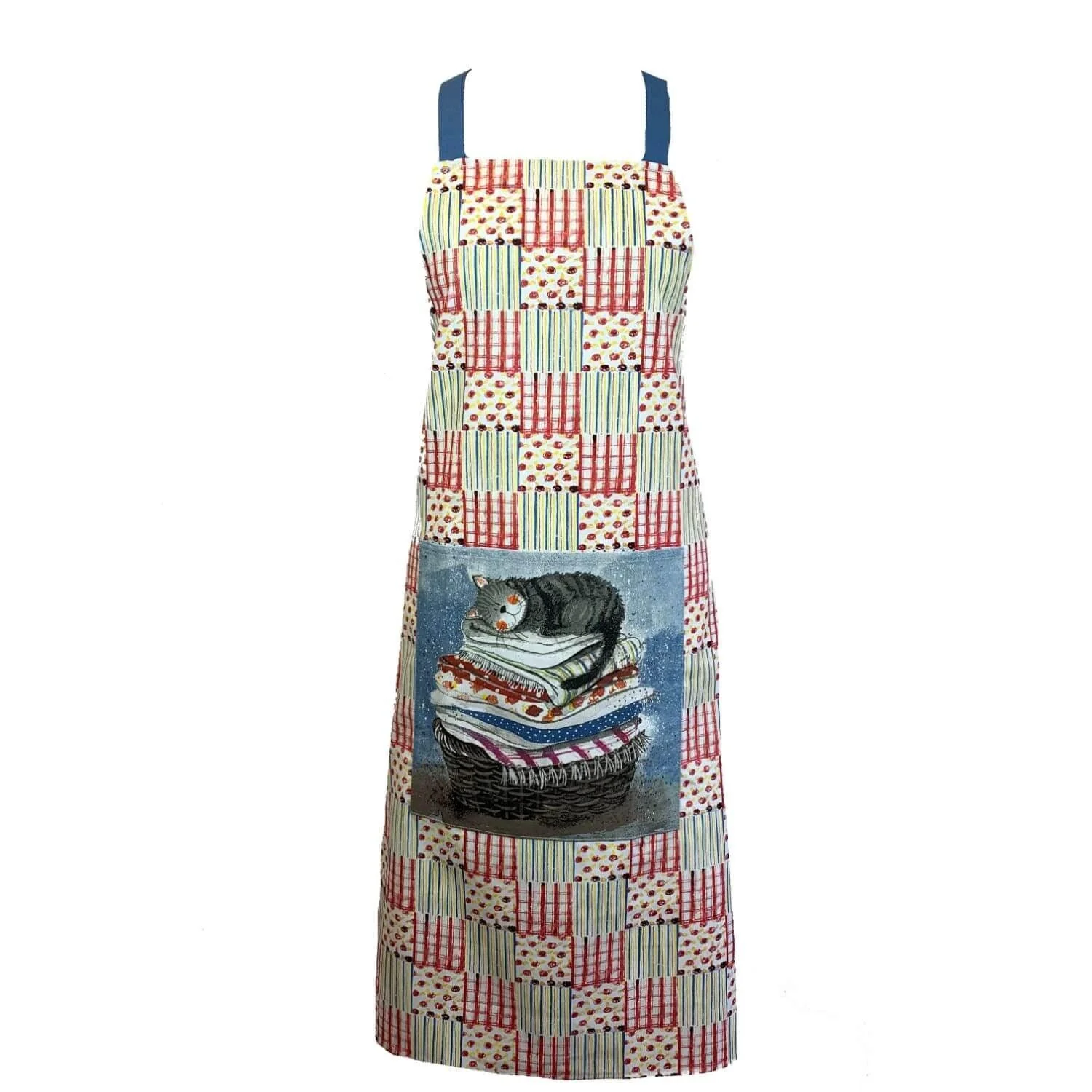 Alex Clark Cotton Apron - Laundry Basket