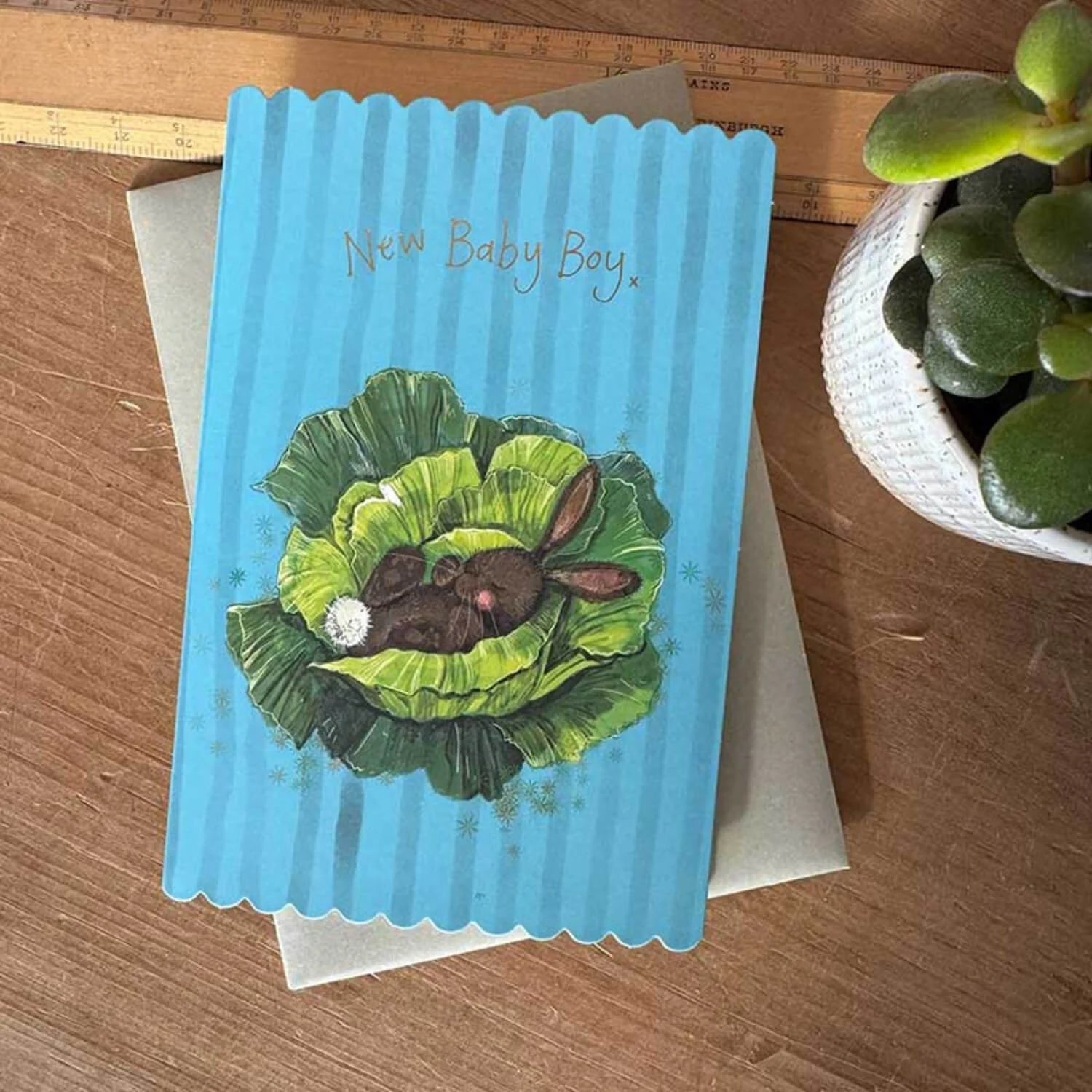 Alex Clark Doodles Card - New Baby Boy - Image 3