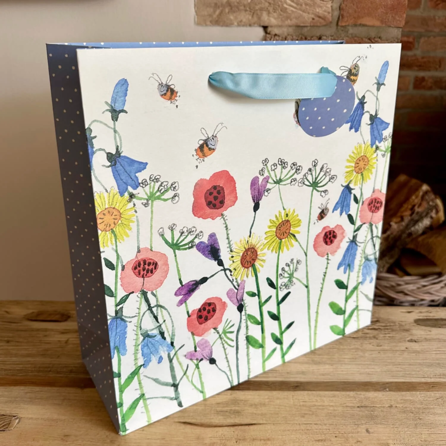 Alex Clark Large Gift Bag - Flowers