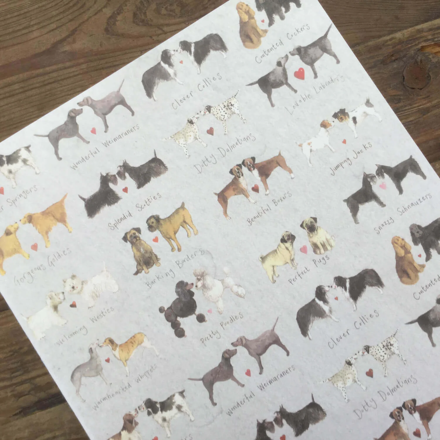 Alex Clark Large Soft Notebook - Delightful Dogs - Image 2