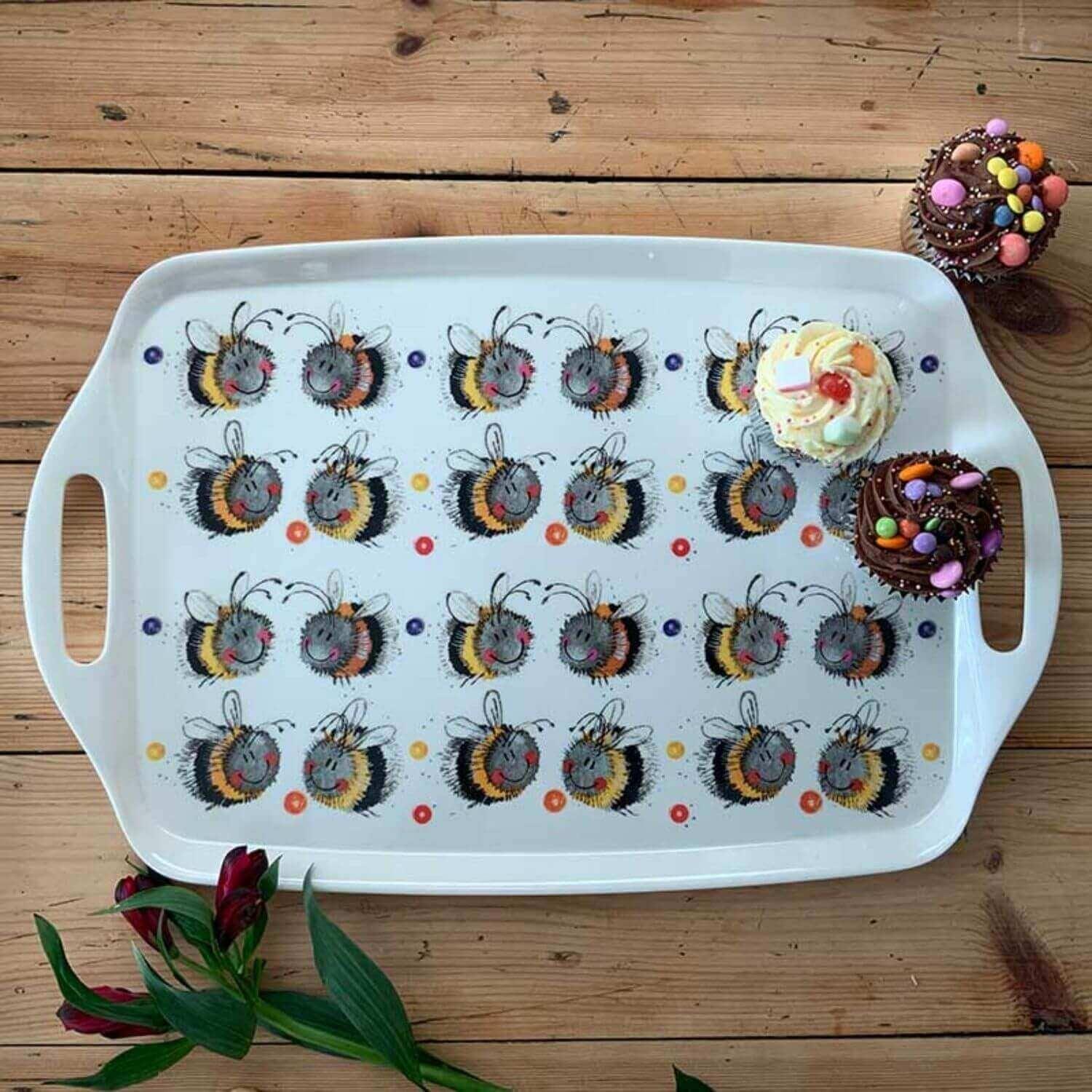 Alex Clark Large Tray - Bees