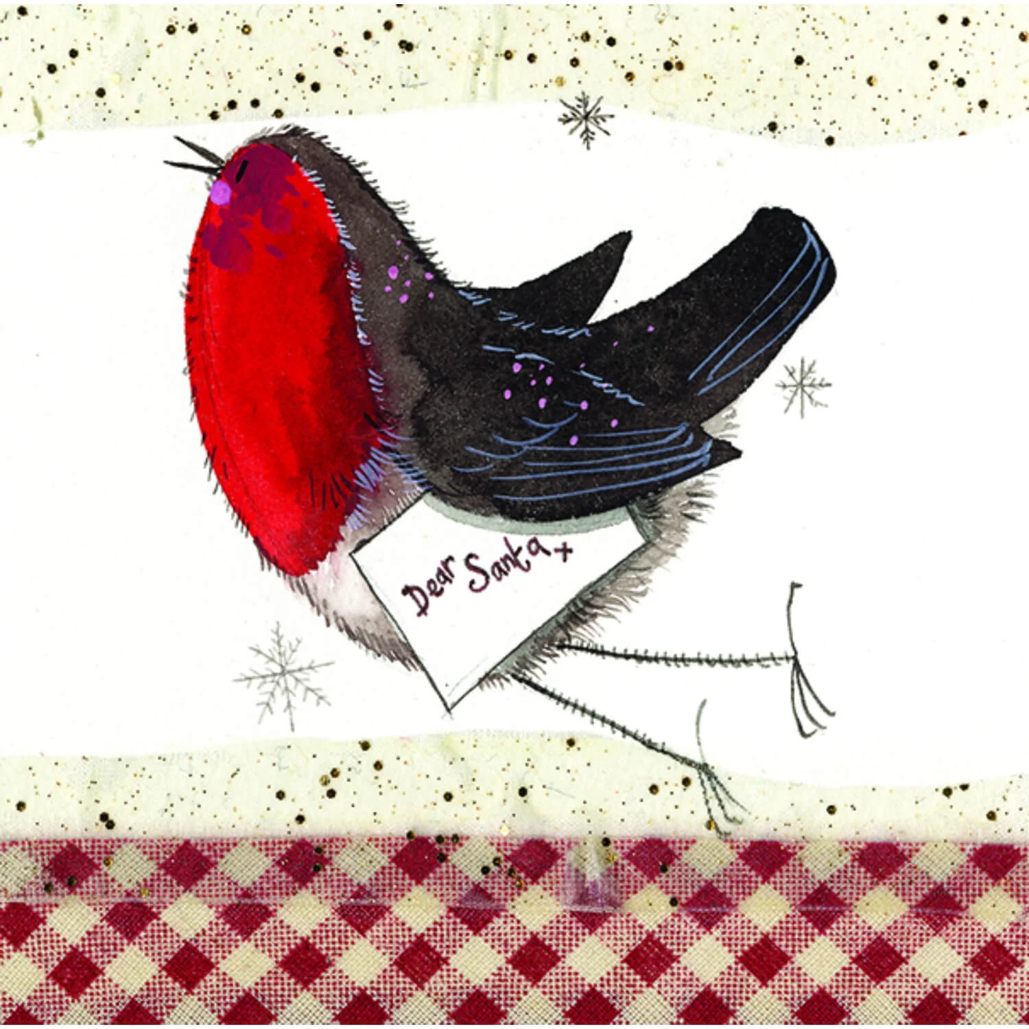Alex Clark Little Sparkle Christmas Card - Dear Santa - Image 2