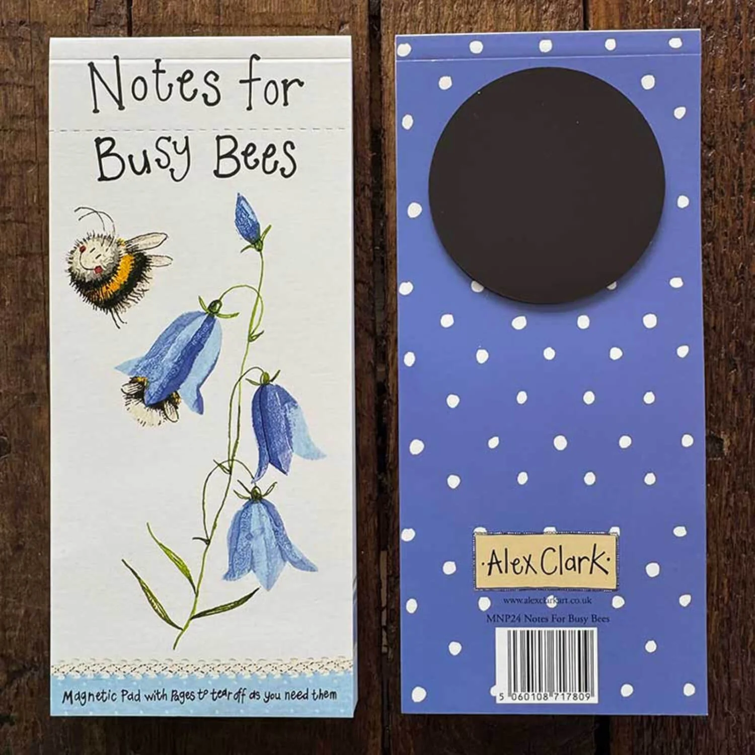 Alex Clark Magnetic To Do List - Bees & Harebells - Image 3