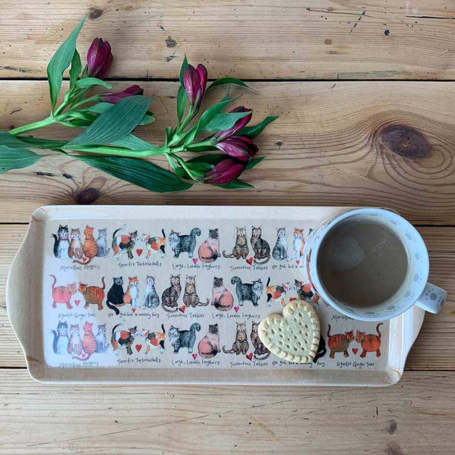 Alex Clark Medium Tray - Cats
