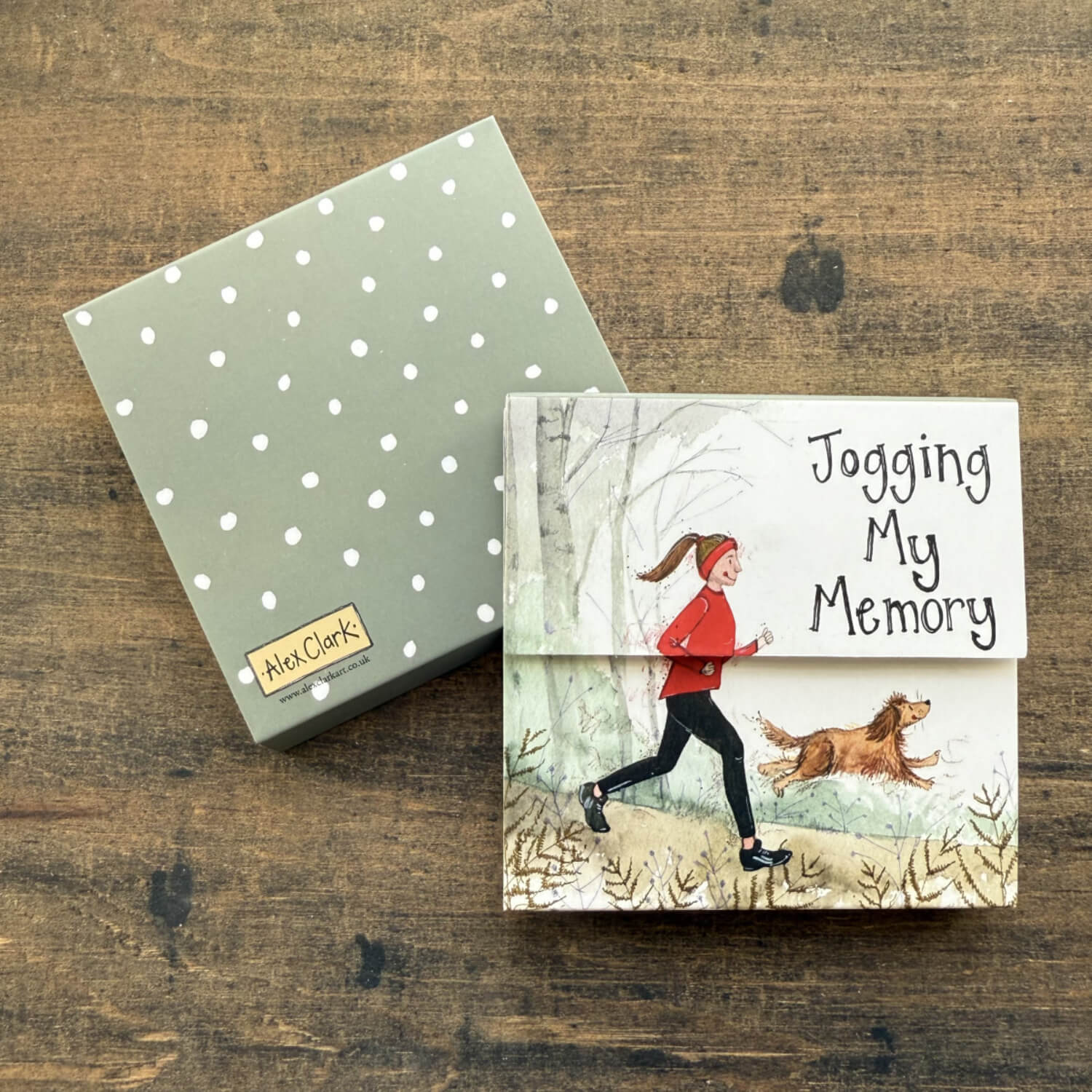 Alex Clark Mini Magnetic Close Notepad - Jogging My Memory - Image 4
