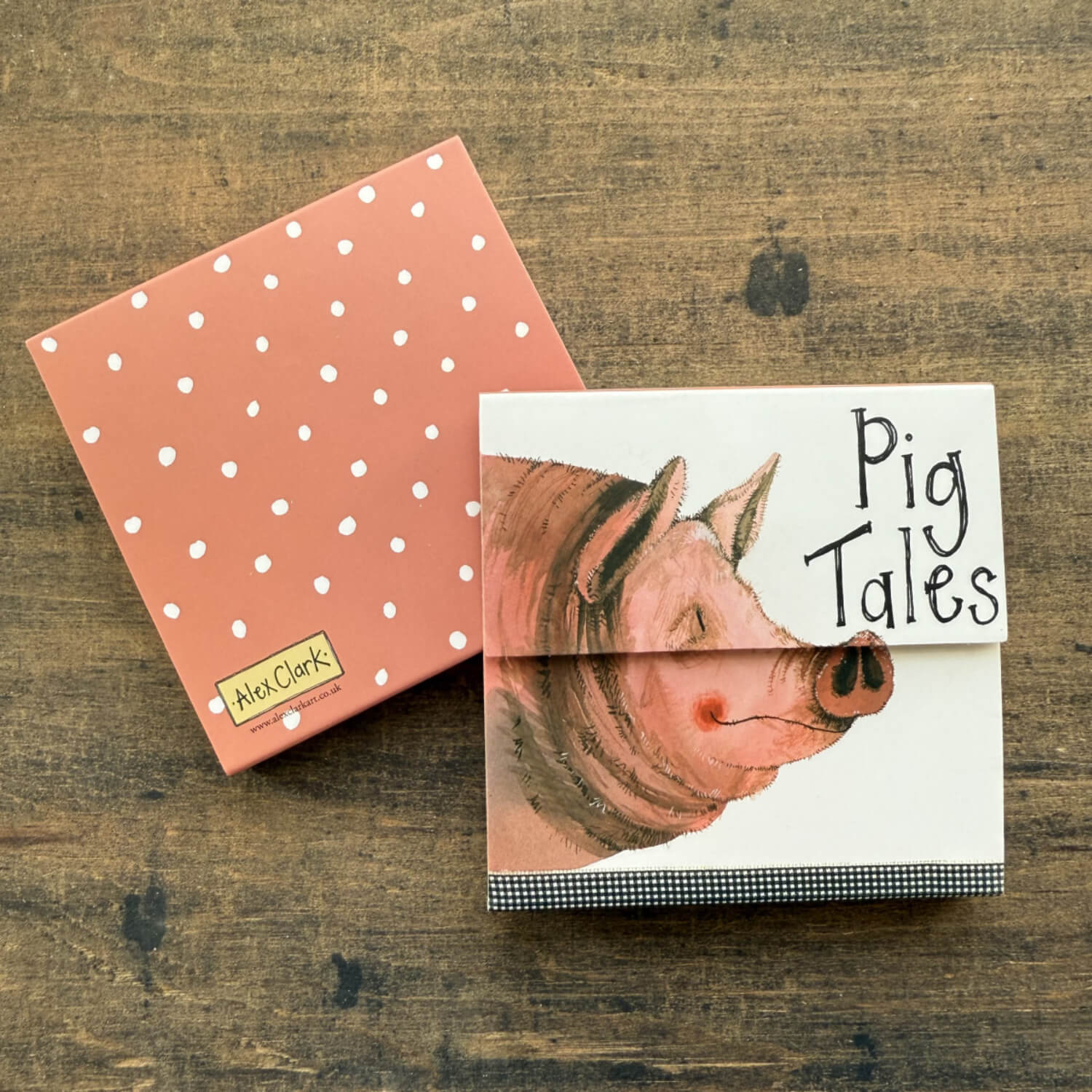 Alex Clark Mini Magnetic Close Notepad - Pig Tales - Image 4