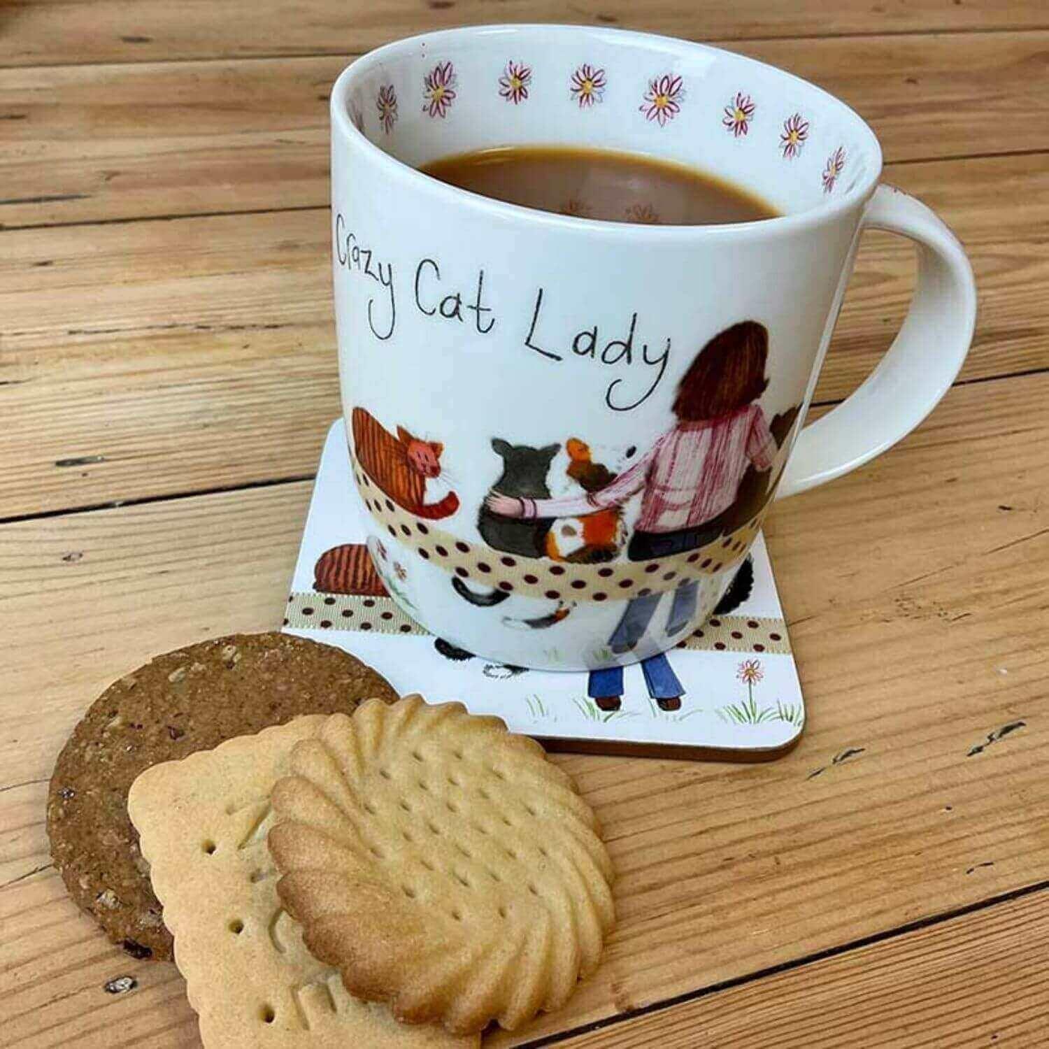 Alex Clark Mug - Crazy Cat Lady