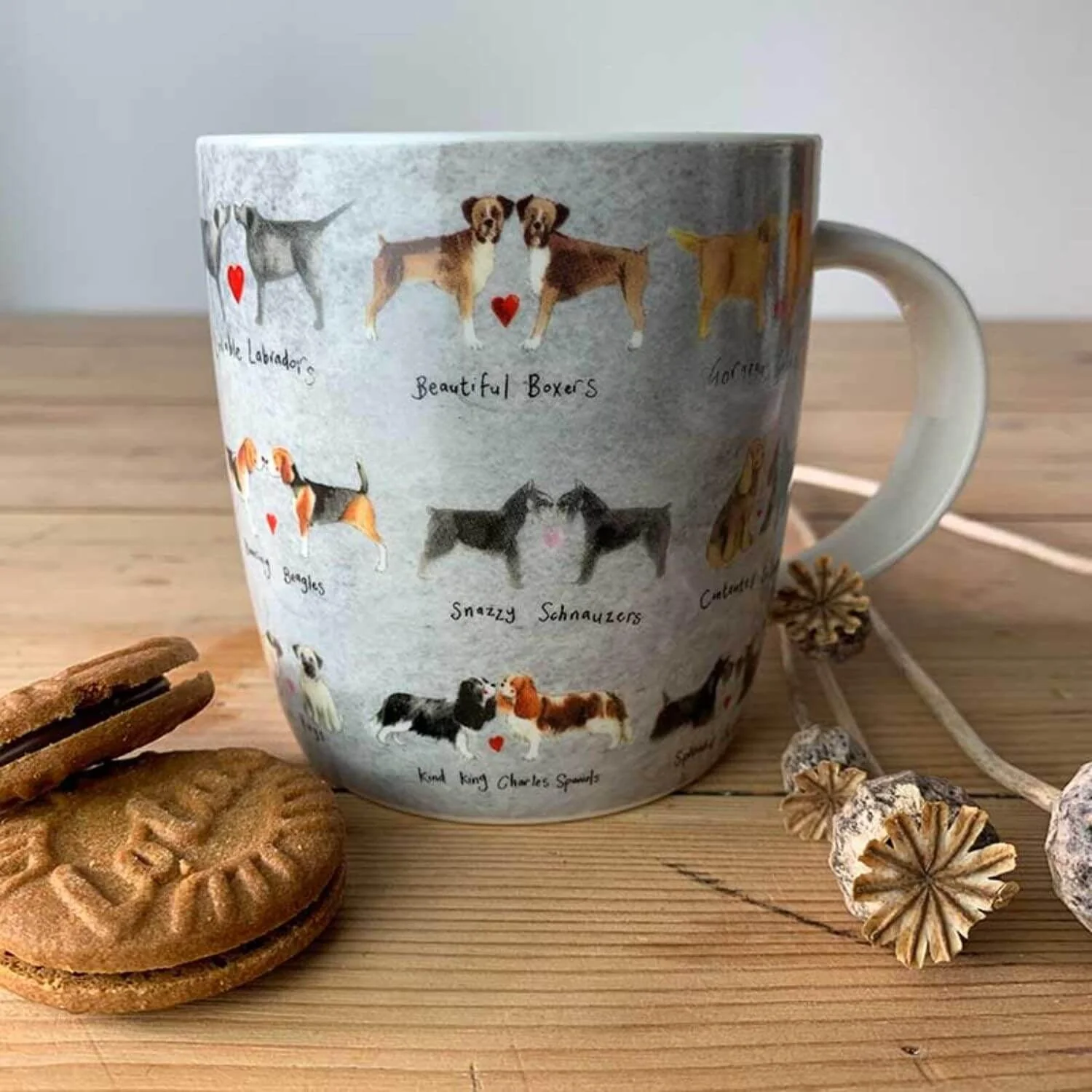 Alex Clark Mug - More Delightful Dogs