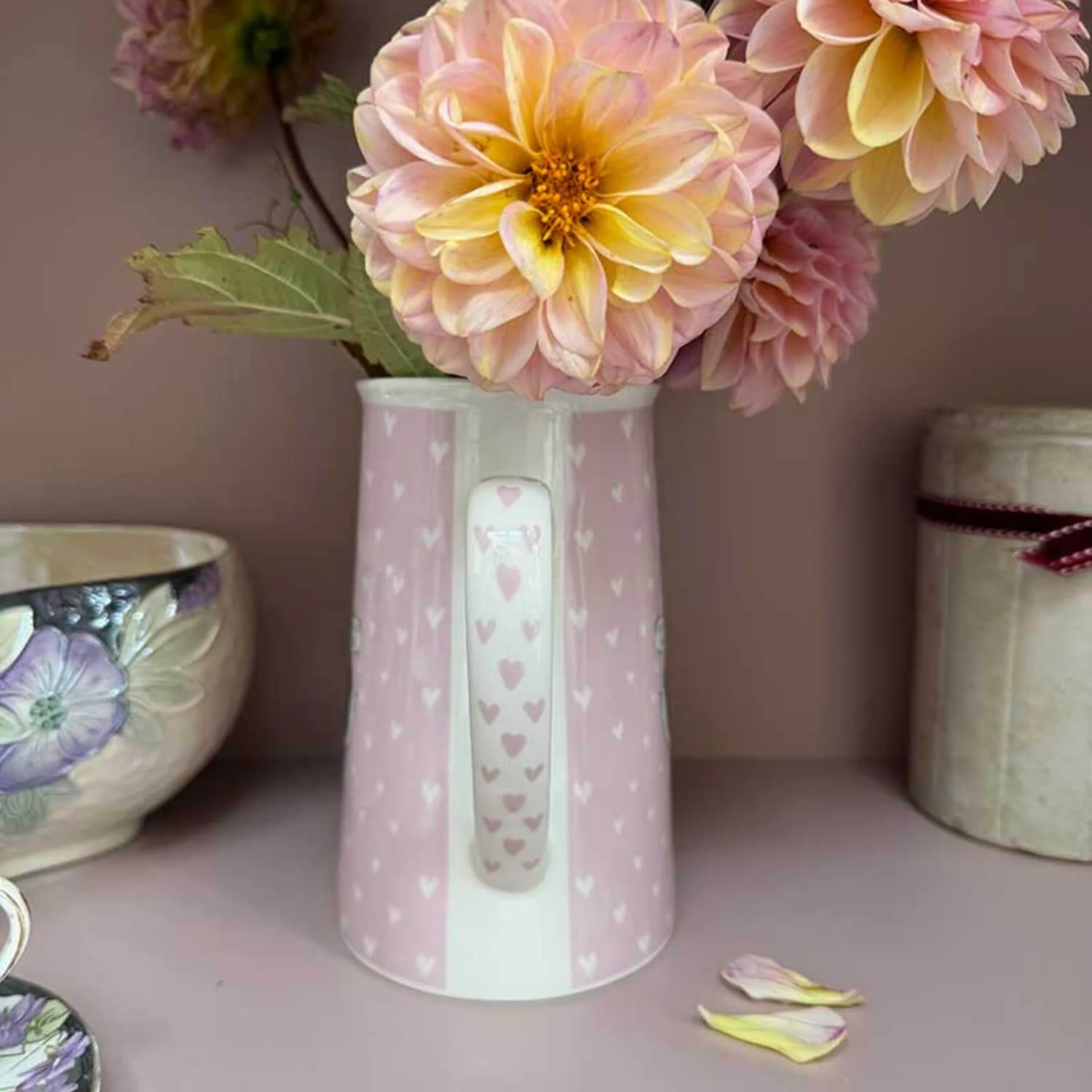 Alex Clark New Bone China 500ml Serving Jug - Bee And Flower - Image 3